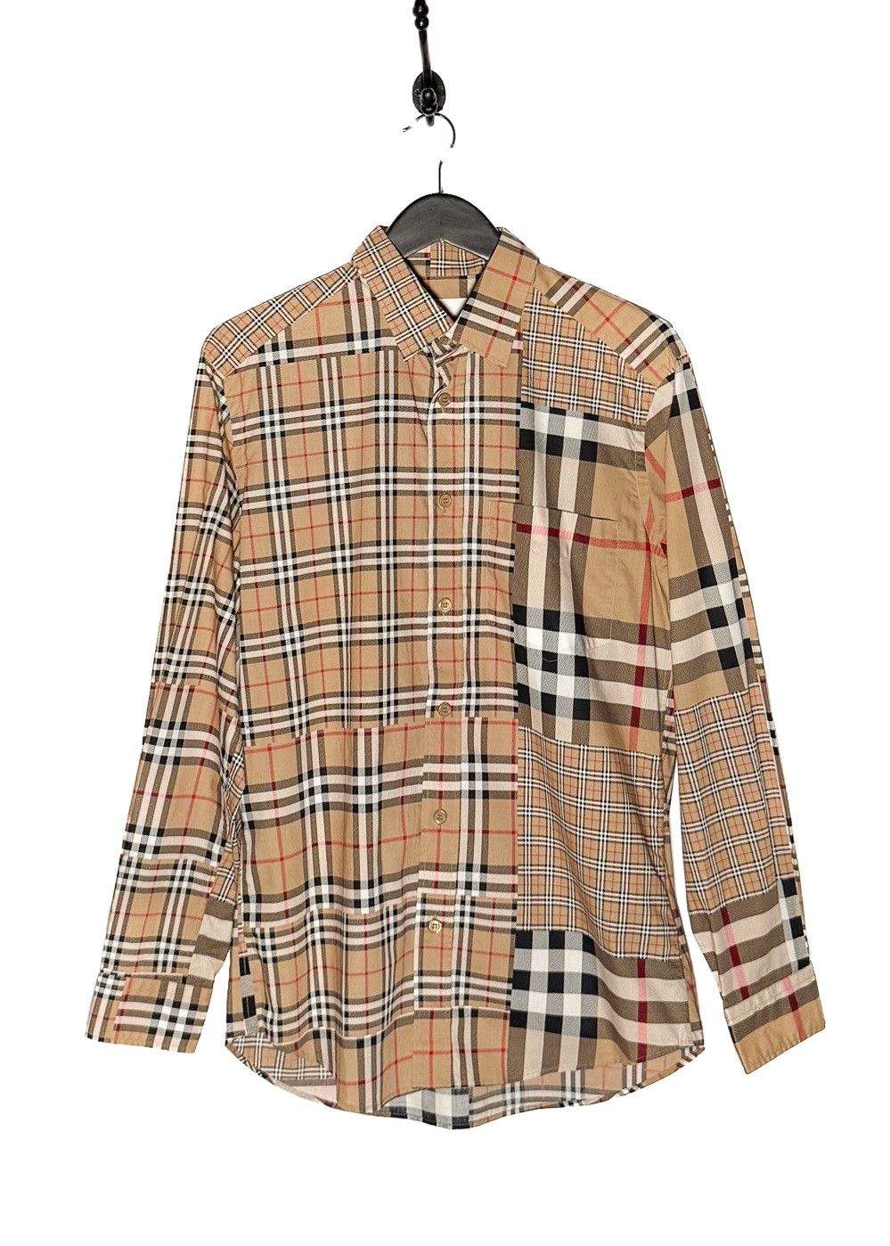 Burberry Burberry Nova Check Patchwork Buttoned Shirt Size US S / EU 44-46 / 1 - 1 Thumbnail