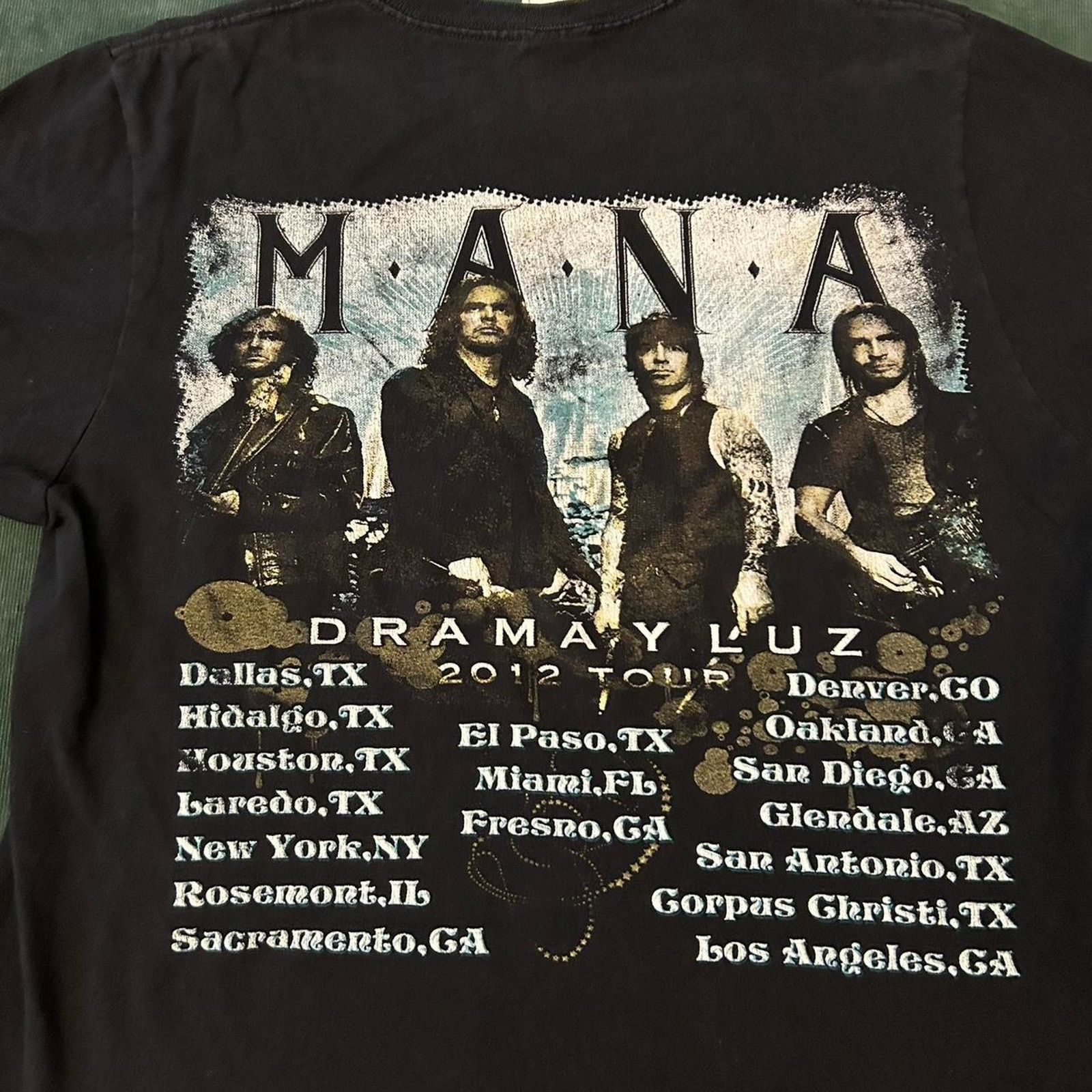 Other Mana 2012 concert tee Size US M / EU 48-50 / 2 - 5 Thumbnail