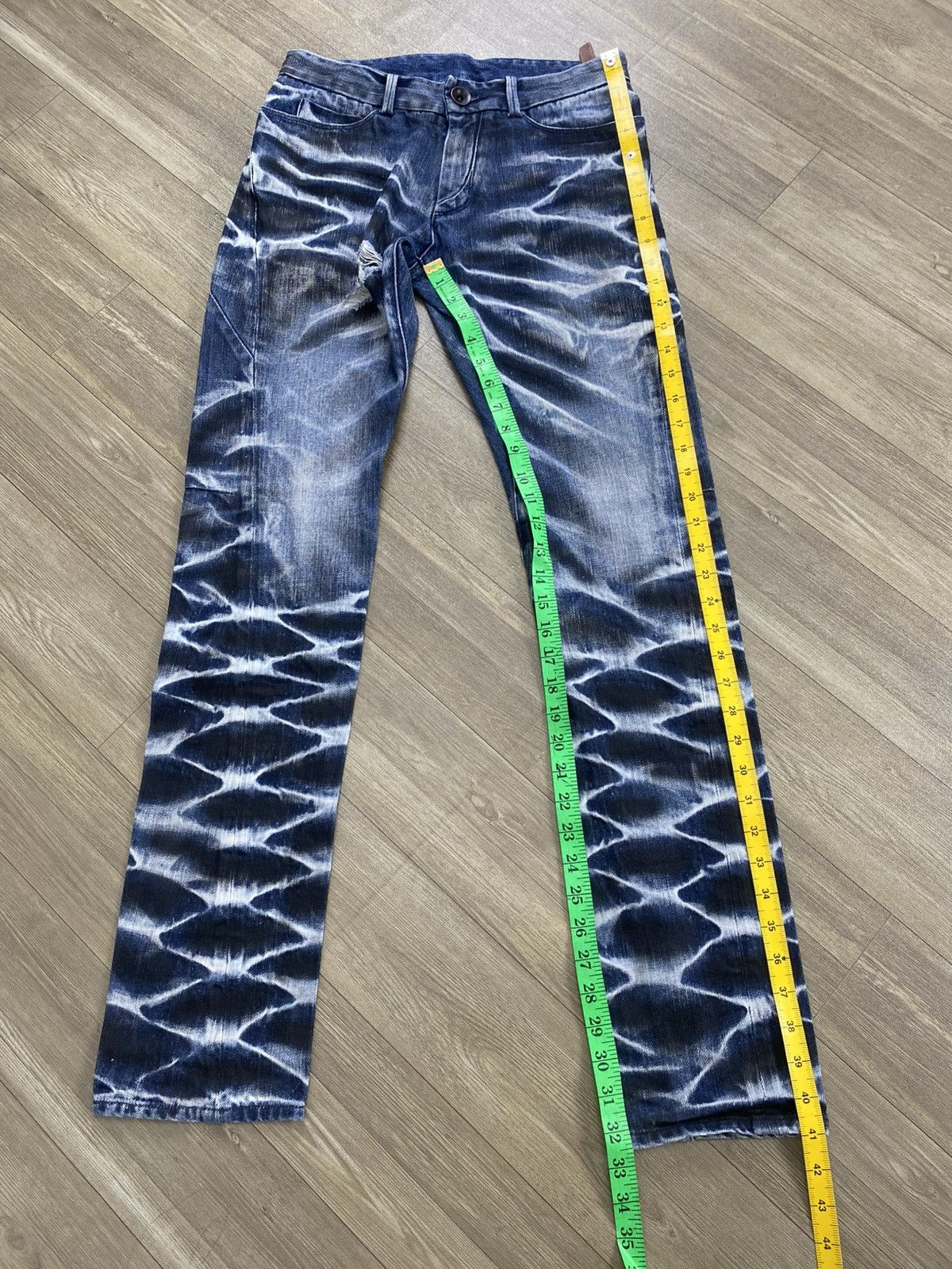 BUFFALO BOBS Buffalo Bobs Johnny Wolf Distressed Clawmark Mudmax Jeans Size US 32 / EU 48 - 23 Thumbnail