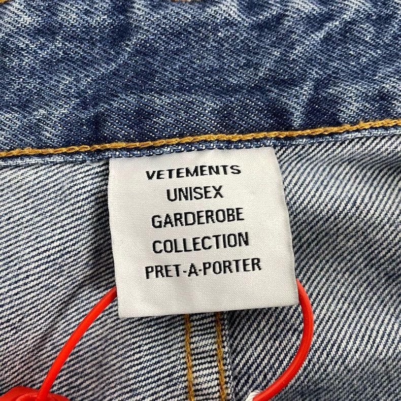 Vetements Vetements SizeM 23SS Big Ripped Washed Denim Jeans Size US 30 / EU 46 - 6 Thumbnail