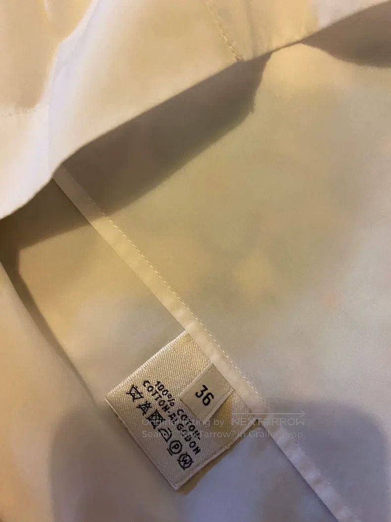 Hermes Hermes White Shirt Size XS / US 0-2 / IT 36-38 - 4 Thumbnail