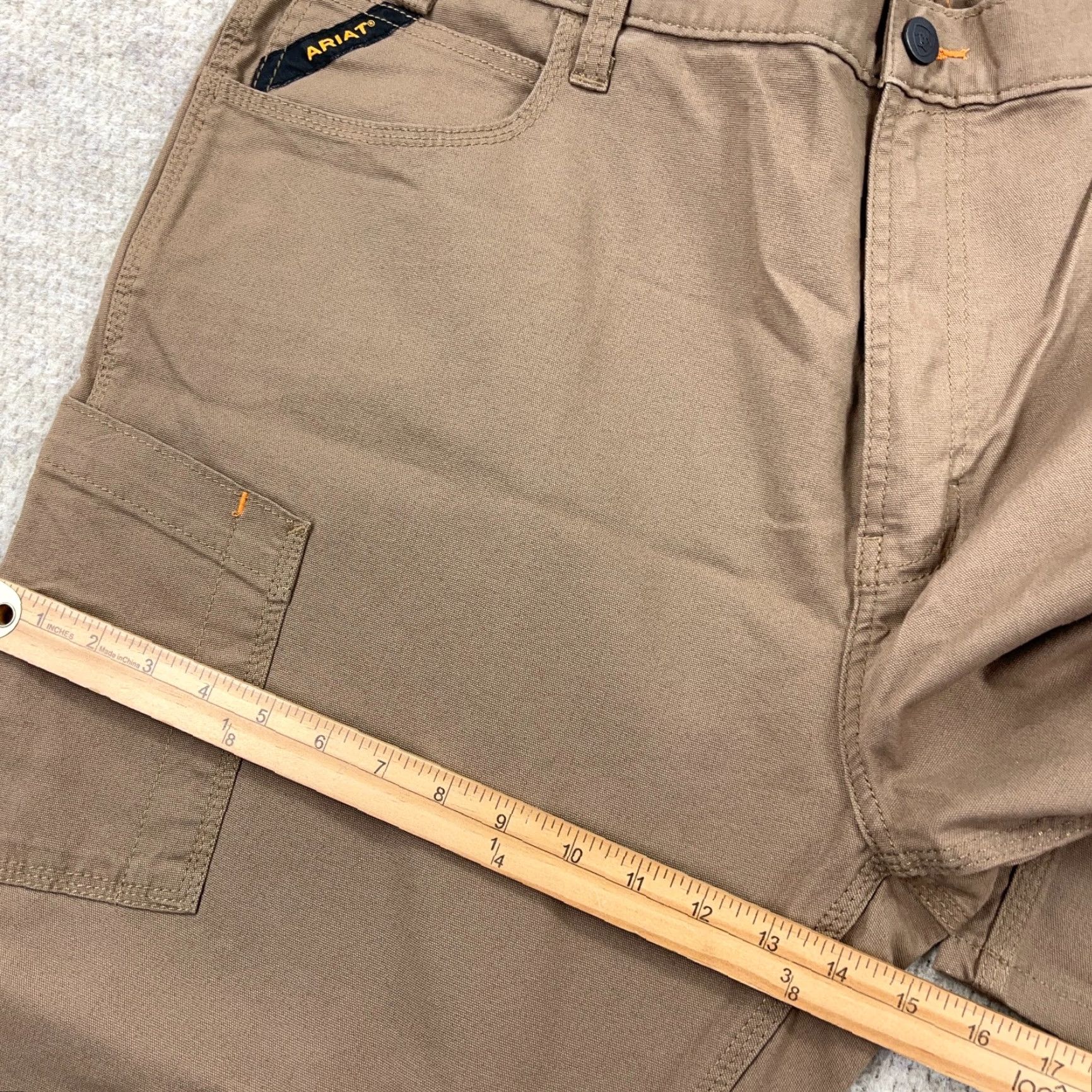 Ariat Ariat Rebar M4 Pants Men 44x30 Relaxed Straight Leg Brown Dura Stretch Work NWT Pants Size US 44 / EU 60 - 7 Thumbnail