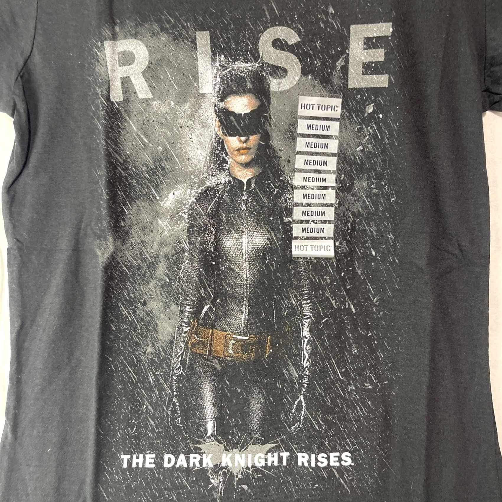 Vintage VINTAGE Catwoman Shirt Womens Medium The Dark Knight Rises Anne Hathaway Movie Hot Topic Size M / US 6-8 / IT 42-44 - 4 Thumbnail