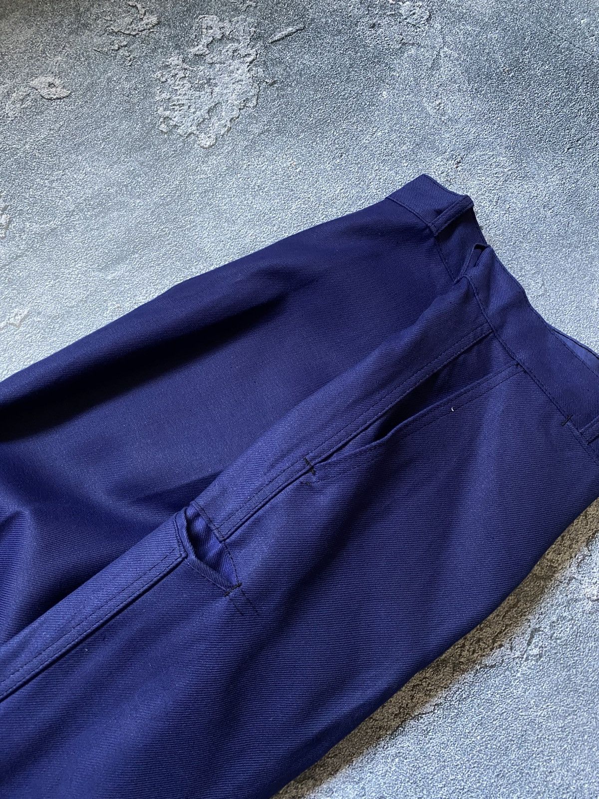 Vintage VNTG French Trousers Adolphe LaFont Moleskin 70s Chore Pants Size US 32 / EU 48 - 8 Thumbnail