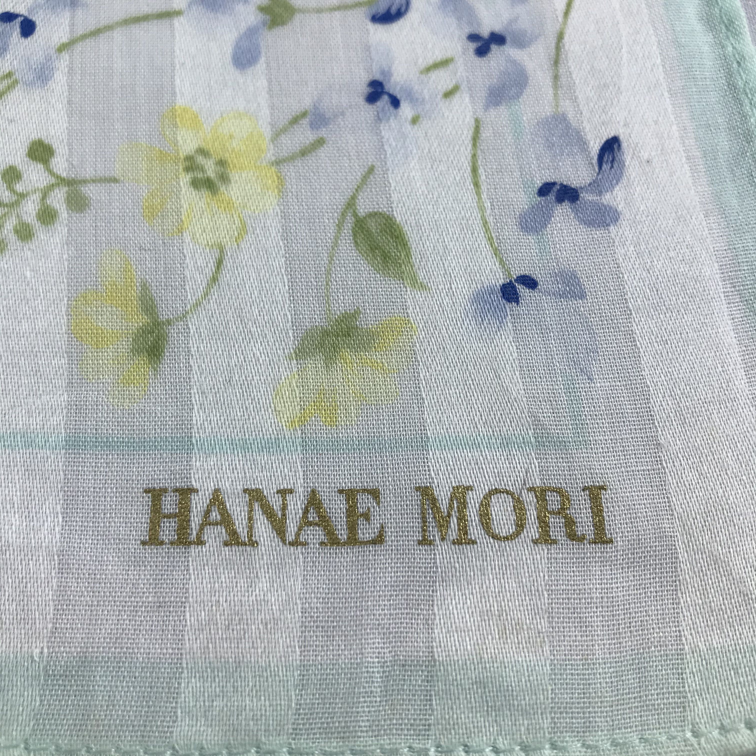 Hanae Mori Hanae Mori Floral Handkerchief Bandana Neckerchief H691 Size ONE SIZE - 3 Thumbnail
