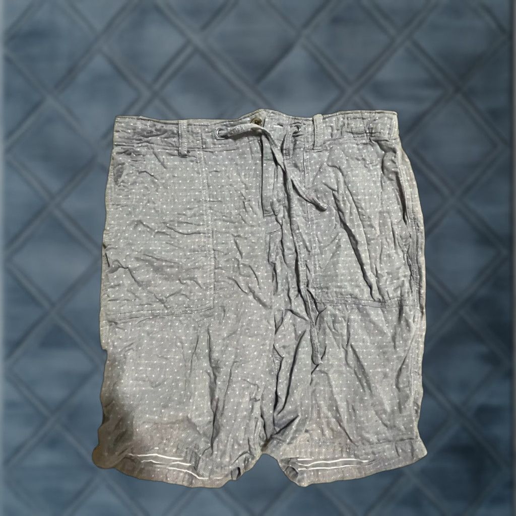 Gap GAP Classic Chino Shorts Blue Polka Dot Size 33 Regular Mens Size US 33 - 1 Thumbnail