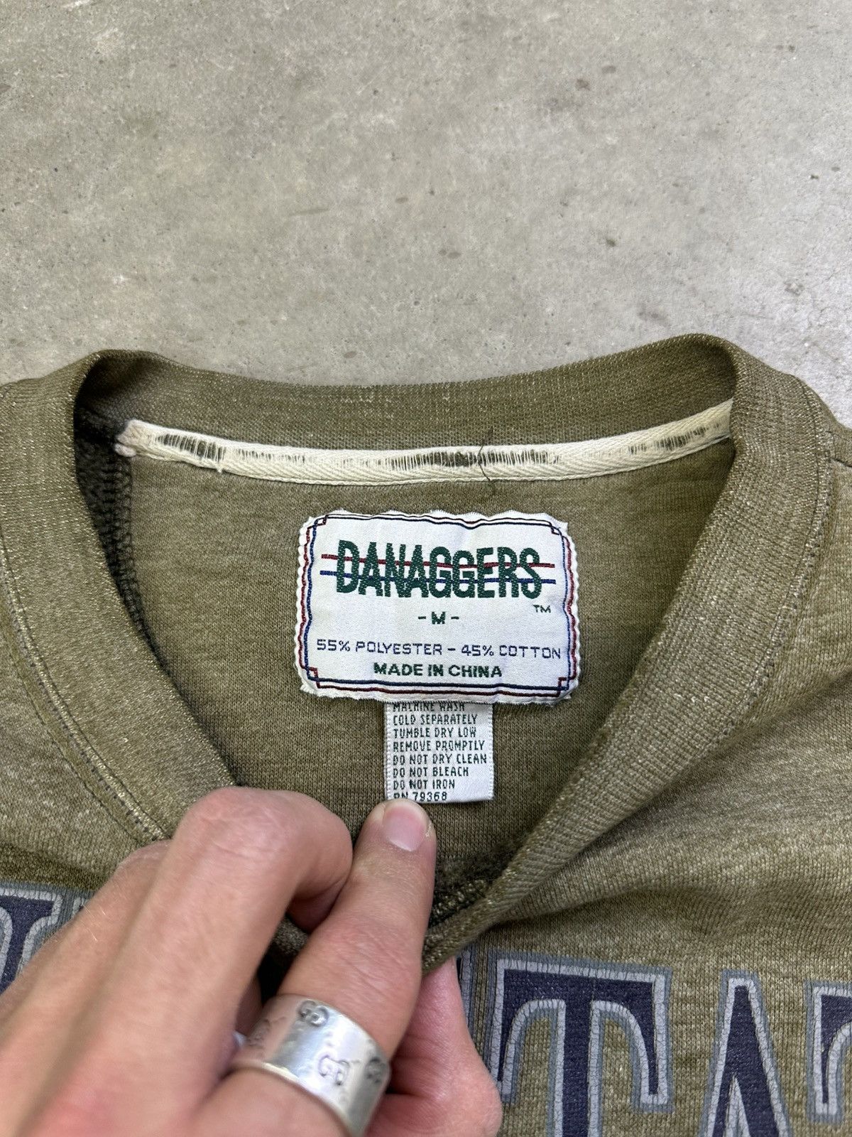Vintage Vintage Collegiate Crewneck 90s Penn State Spellout Boxy M/L Size US M / EU 48-50 / 2 - 3 Thumbnail