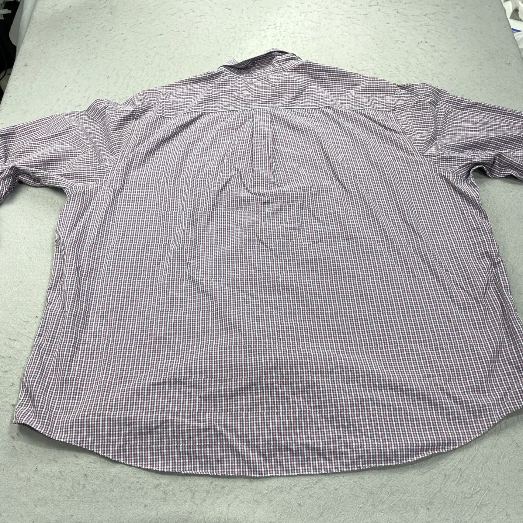 Brooks Brothers Brooks Brothers Shirt Mens 4XL Pink Blue Check 100% Cotton Long Sleeve Casual Size US XXL / EU 58 / 5 - 5 Thumbnail