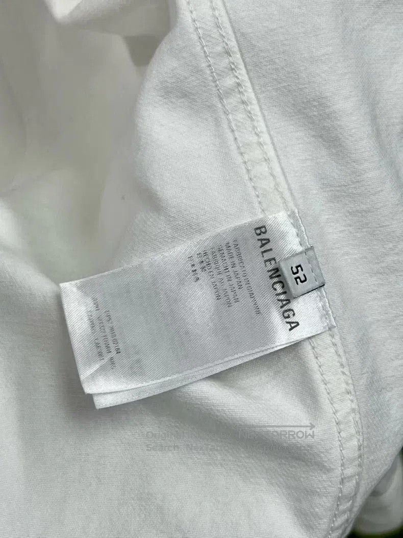 Balenciaga Letter Denim Jacket