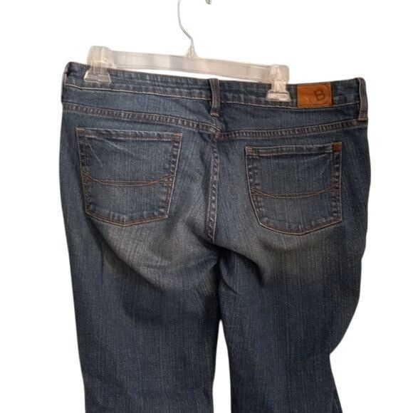 Bullhead Denim Co. Bullhead 13R Womens Newport Skinny Flare Jeans Blue Denim Di Size US 35 - 6 Thumbnail
