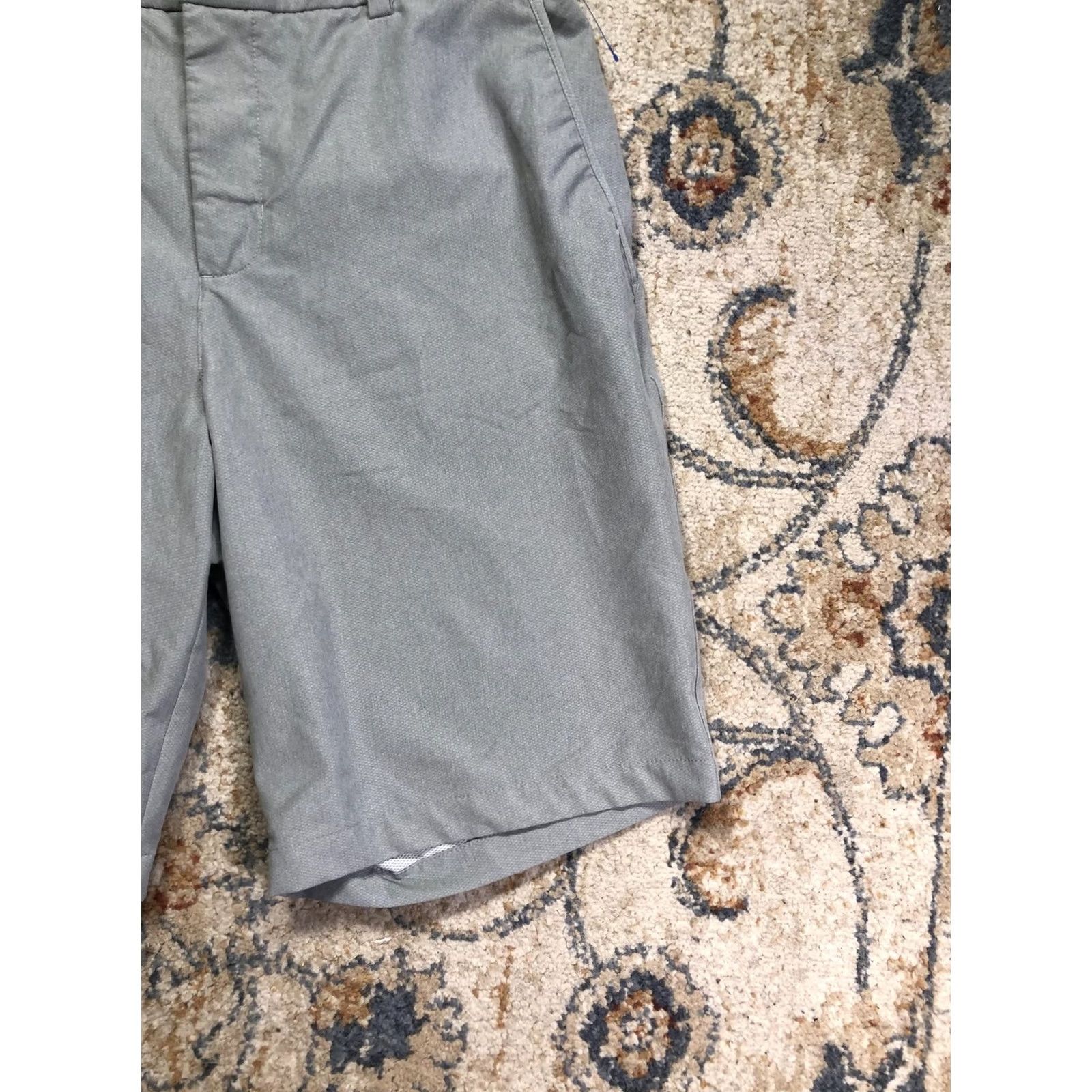 Nike Nike Golf Shorts Mens 34 Gray Dri-FIT Chino 10 Inseam Performance Casual Size US 34 / EU 50 - 5 Thumbnail