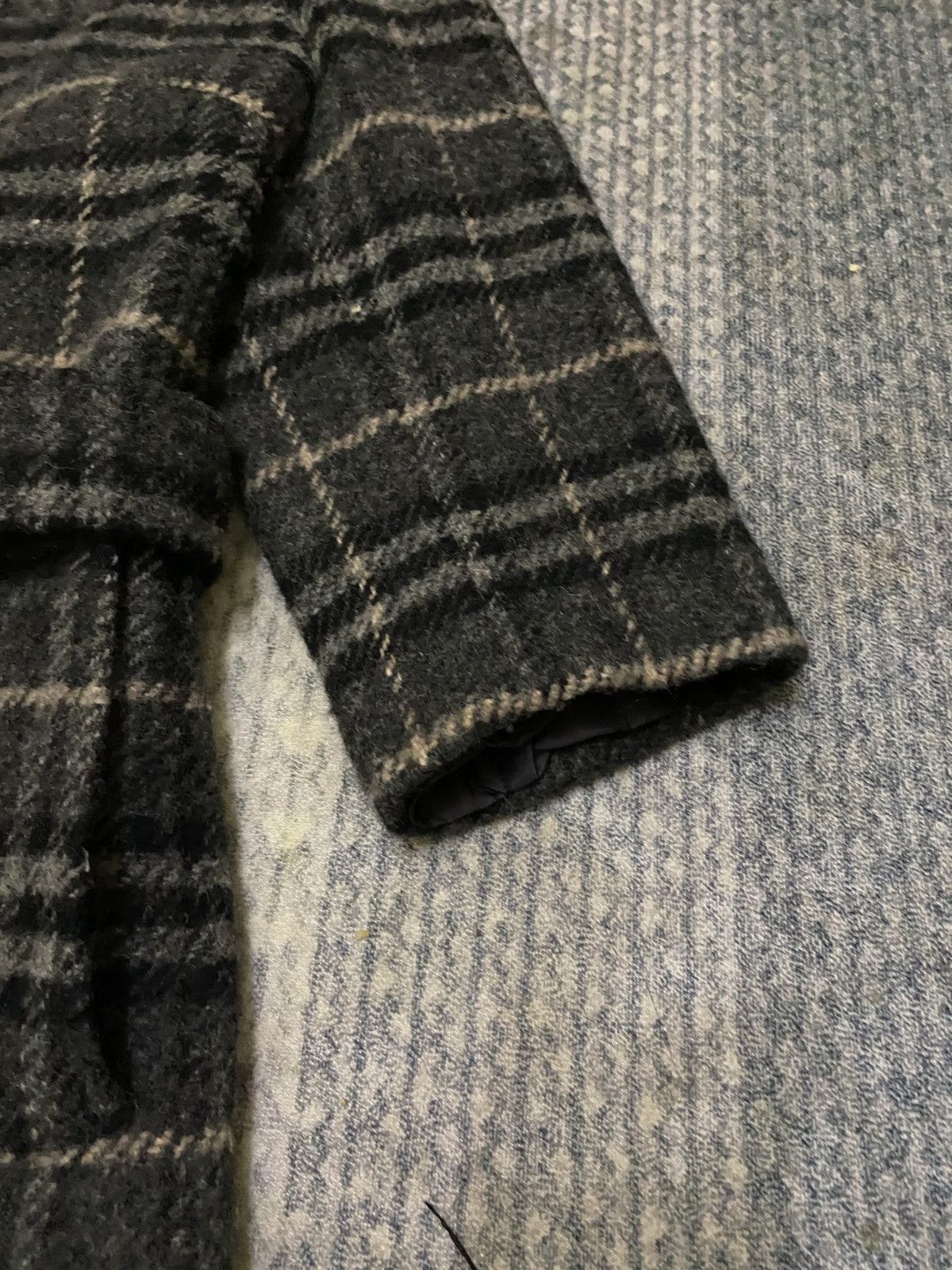 Burberry BURBERRY LONDON WOOL PLAID BELTED COAT Size M / US 6-8 / IT 42-44 - 6 Thumbnail