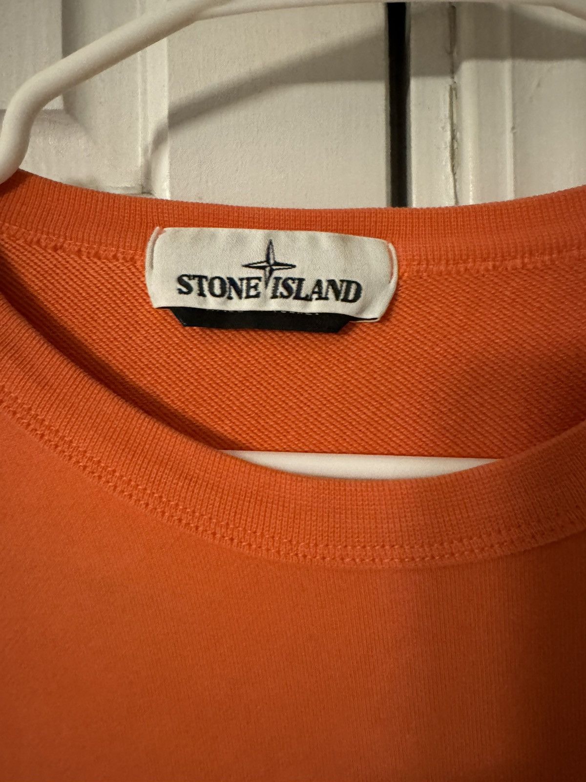 Stone Island Stone Island Orange Crewneck Size US M / EU 48-50 / 2 - 2 Thumbnail