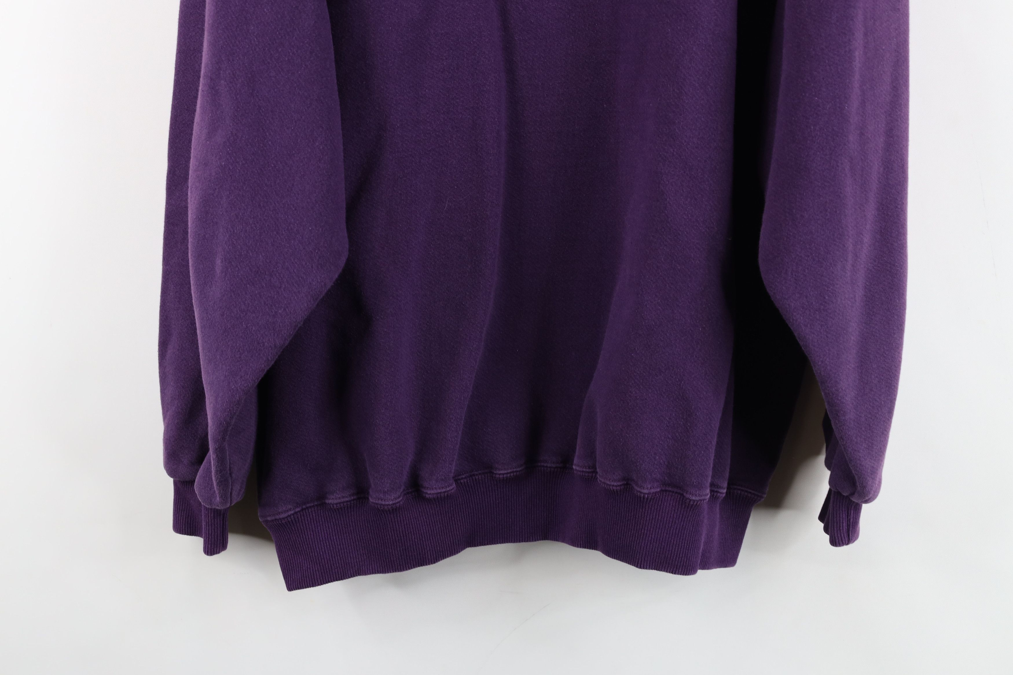 Vintage Vintage 90s Streetwear Heavyweight Crewneck Sweatshirt Size XL / US 12-14 / IT 48-50 - 10 Thumbnail