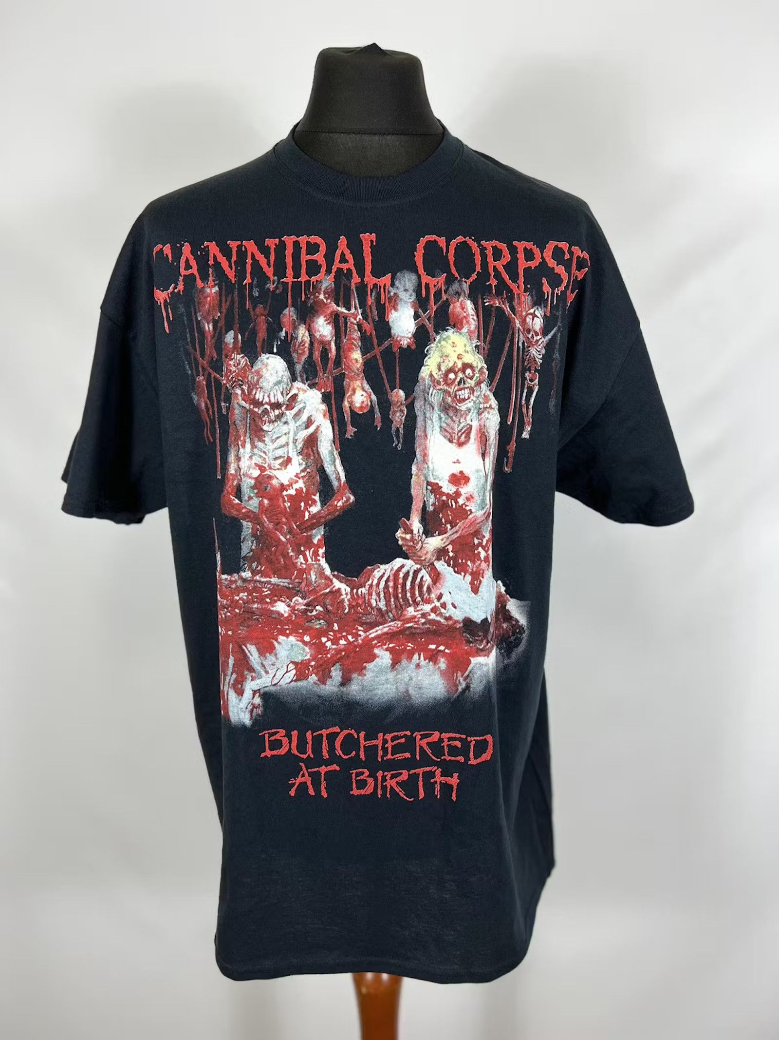 Band Tees Cannibal Corpse “Butchered at Bird” tee Size US XL / EU 56 / 4 - 1 Thumbnail