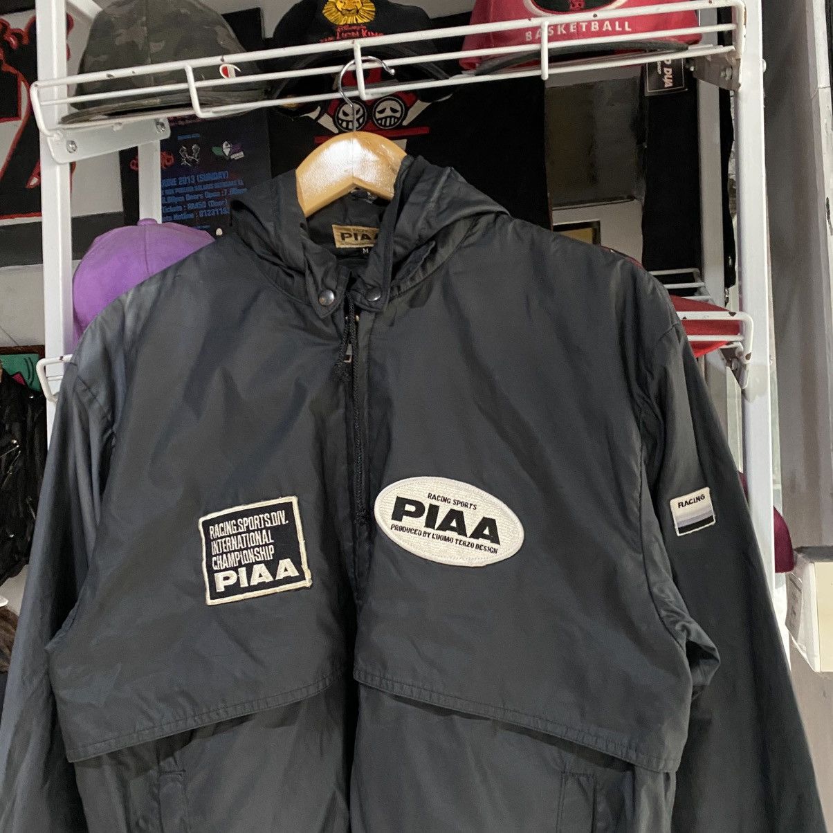 Japanese Brand 🔥🔥Vintage PIAA Motorsport Racing Hooded Jacket Size US M / EU 48-50 / 2 - 12 Thumbnail