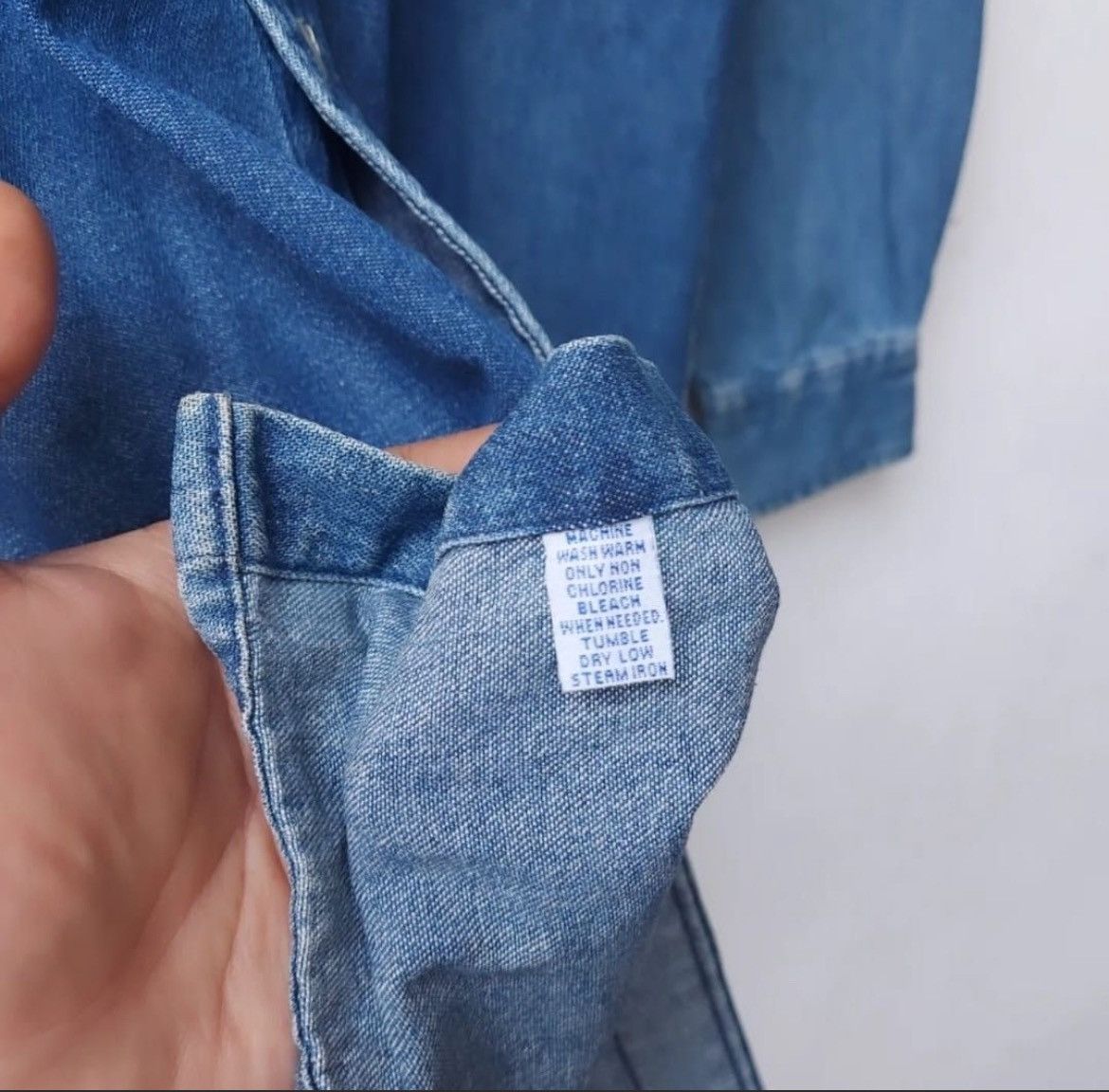 Polo Ralph Lauren × Ralph Lauren × Vintage Polo Ralph Lauren Denim Shirt Size US L / EU 52-54 / 3 - 6 Thumbnail