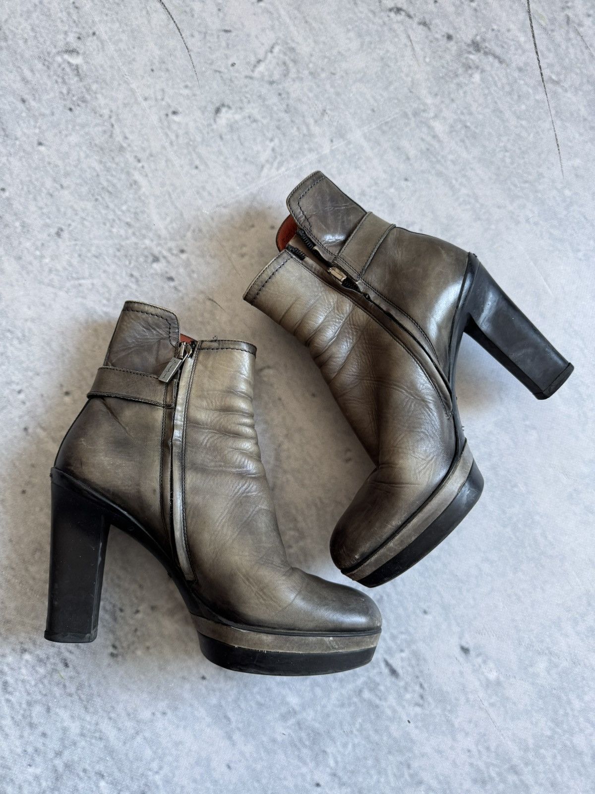 Santoni × Vintage Santoni Heels wmns shoes luxury Size US 5 / IT 35 - 1 Thumbnail