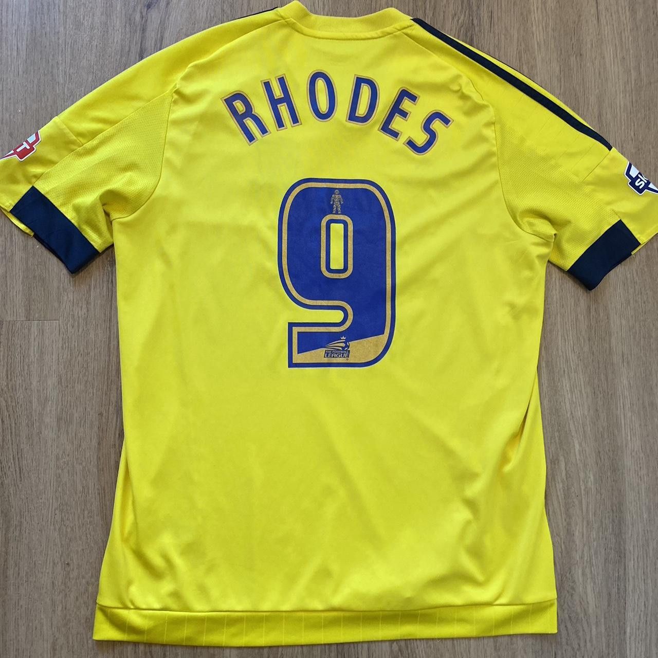 Adidas 2015-16 Middlesbrough Away *9 Rhodes Football Shirt Size US M / EU 48-50 / 2 - 1 Thumbnail