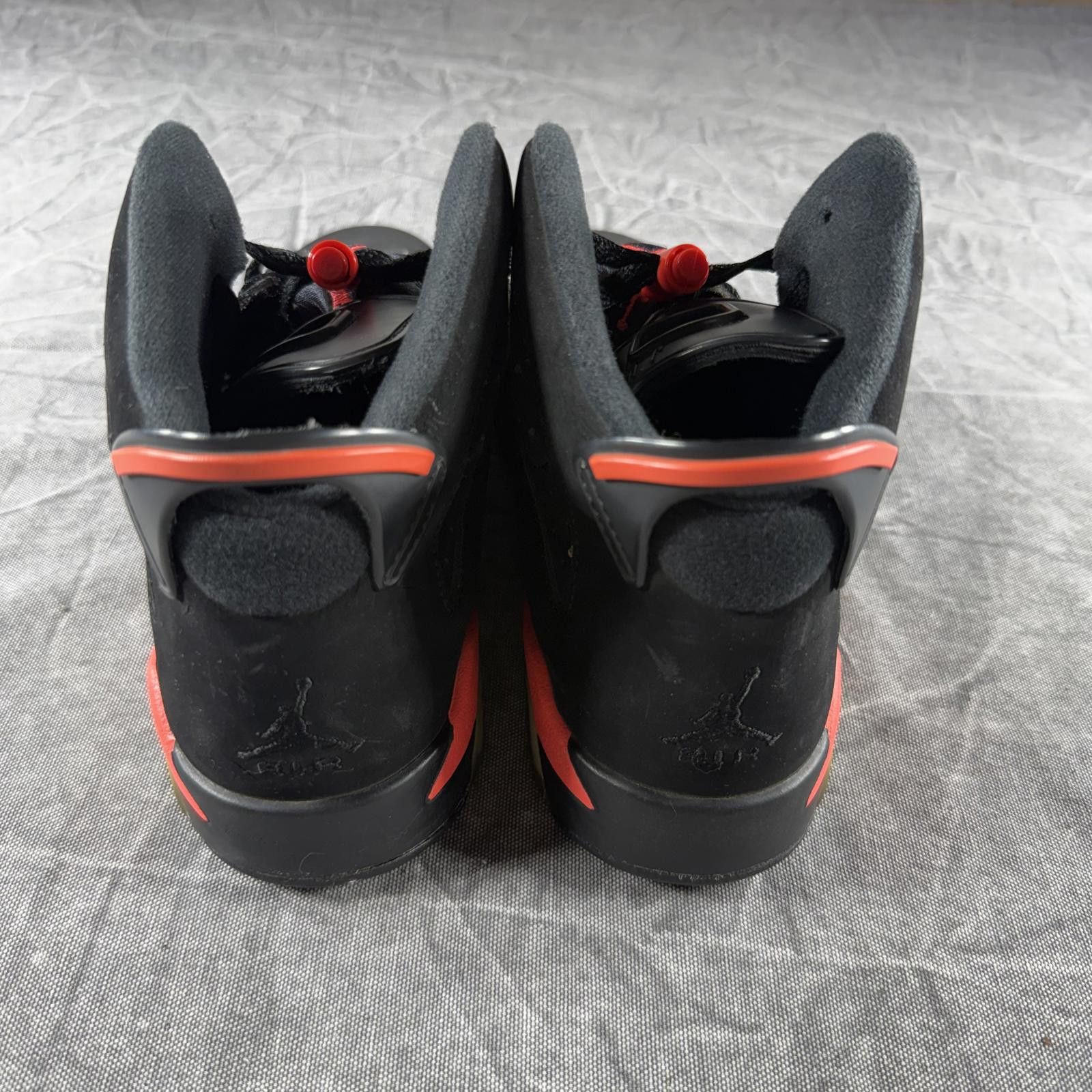 Jordan Brand Jordan 6 Shoes 6.5Y Black 2014 Retro Infrared VINTAGE Size US 6.5 / EU 39-40 - 6 Thumbnail