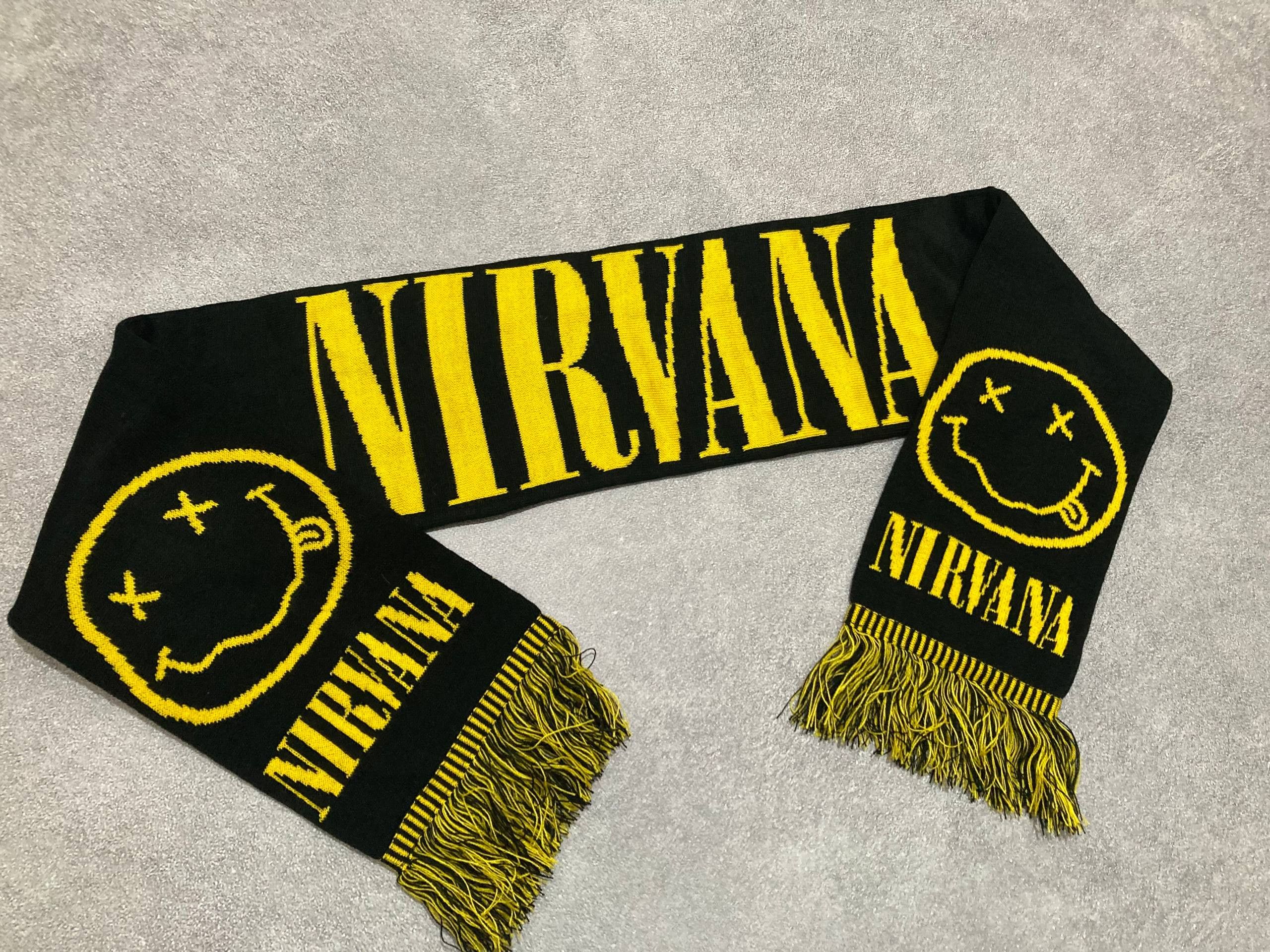 Band Tees Scarf Nirvana band tock Size ONE SIZE - 3 Thumbnail