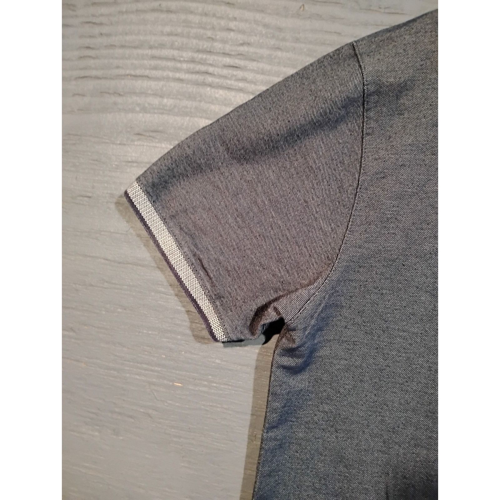 Other D & F Mens Gray Collar Shirt (Size Large) Size US L / EU 52-54 / 3 - 4 Thumbnail