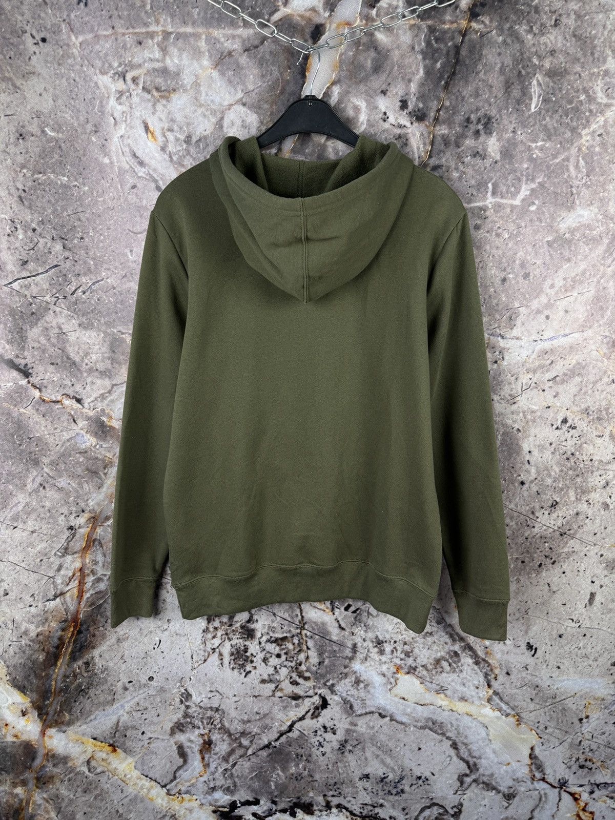 Champion Champion Men’s Hoodie Olive Green Logo Pullover Sweatshirt Size US S / EU 44-46 / 1 - 10 Thumbnail