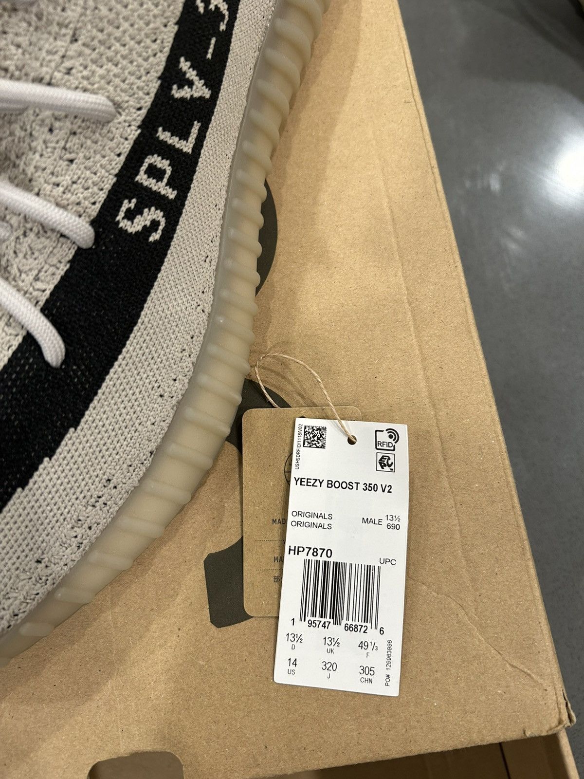 Yeezy Yeezy 350 V2 Slate’ Size US 14 / EU 47 - 7 Thumbnail