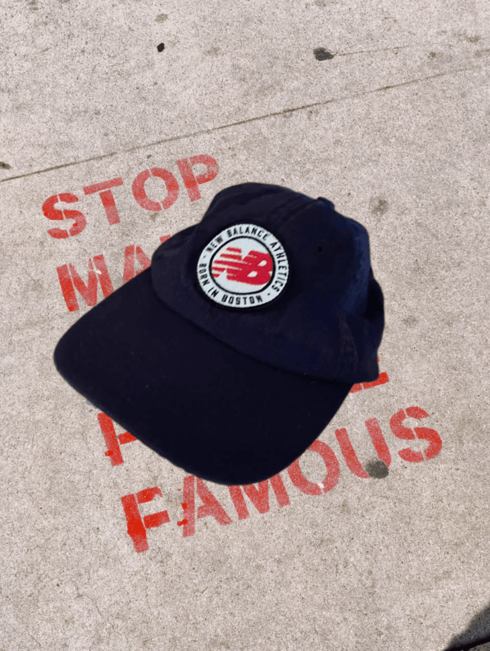 New Balance Vintage New Balance Hat Cap Size ONE SIZE - 1 Thumbnail