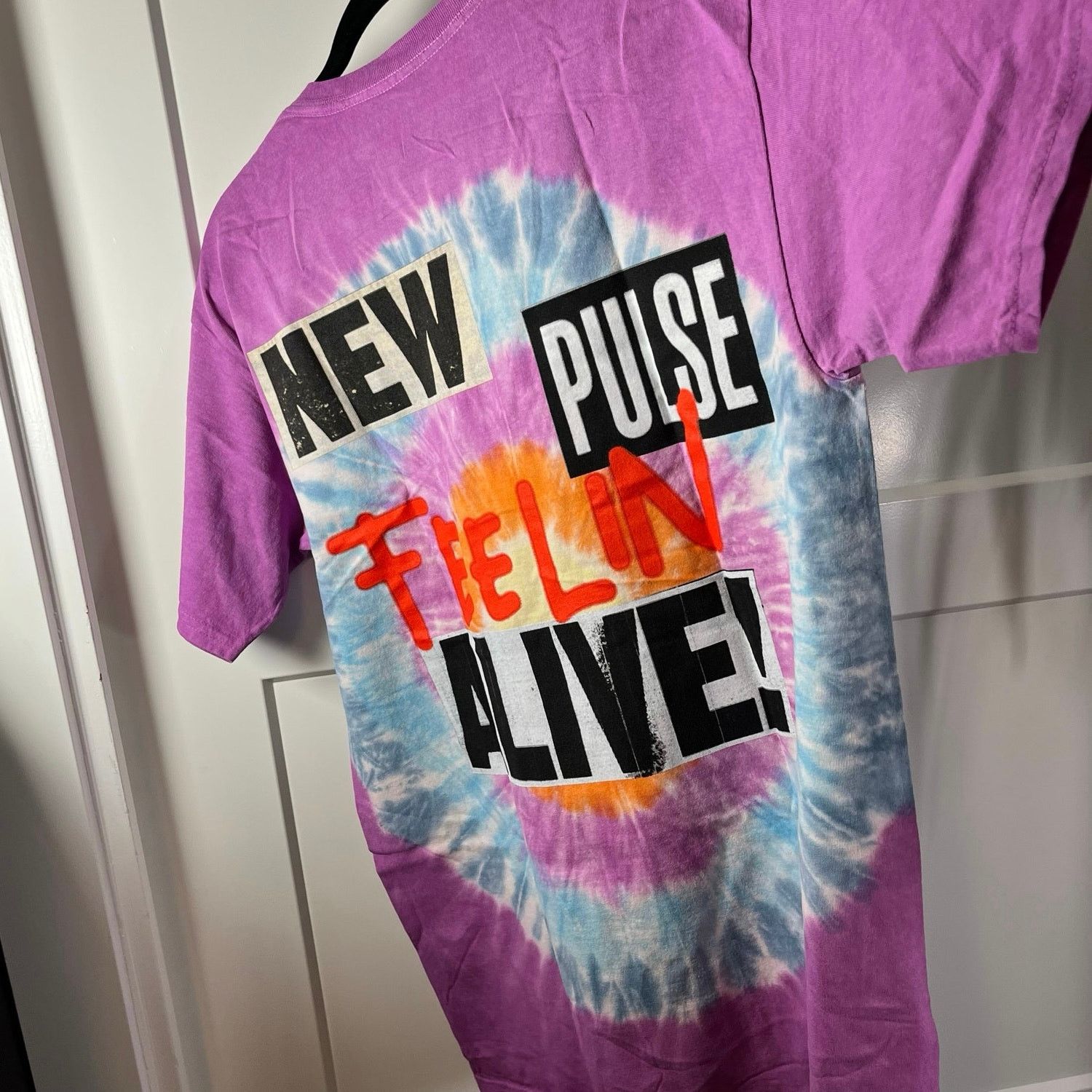 Travis Scott Travis Scott Cactus Pulse Feeling Alive! Tie-Dye Shirt Men L Size US L / EU 52-54 / 3 - 3 Thumbnail