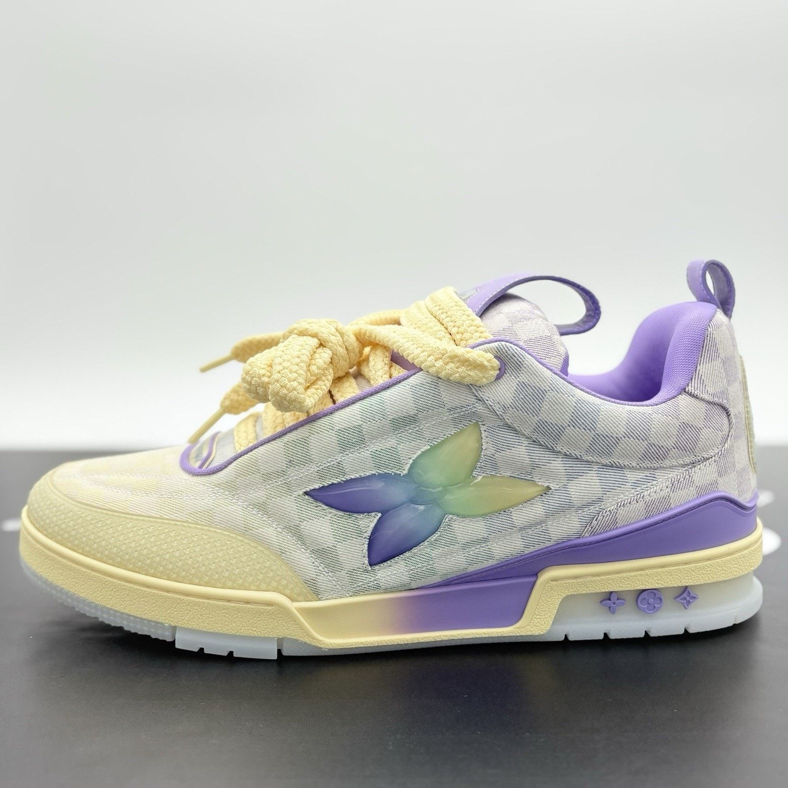 Louis Vuitton (13-13.5 US) Louis Vuitton Skate ' Gradient Purple ' | NEW! Size US 13 / EU 46 - 8 Thumbnail