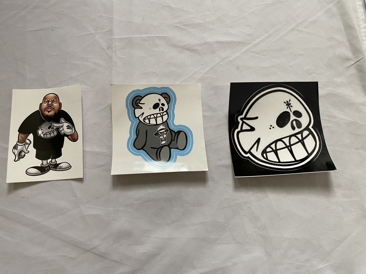 RVCA × The Seventh Letter Toomer TLOK TKO graffiti sticker set Retna seventh letter Size ONE SIZE - 1 Thumbnail