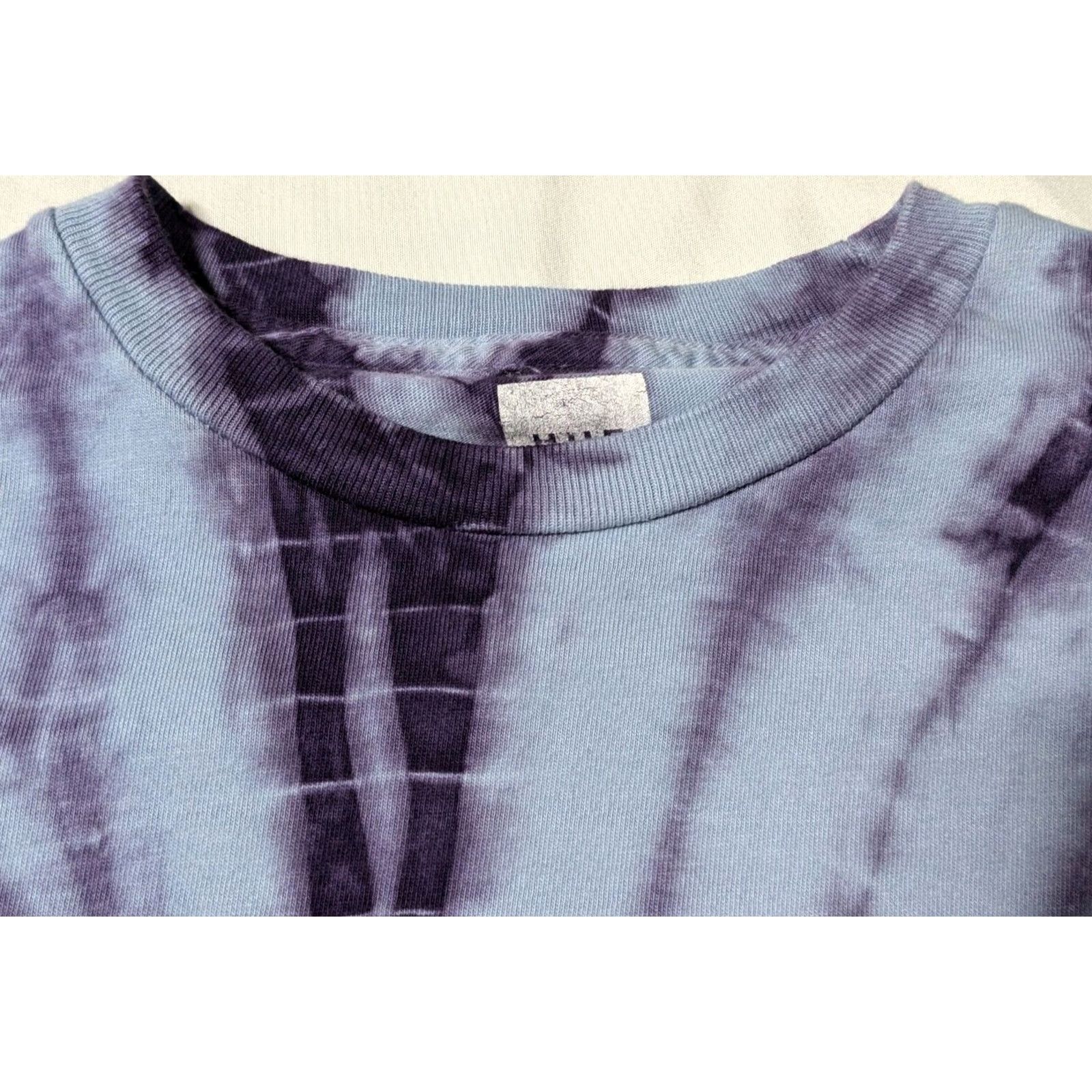 Huf HUF WORLDWIDE Men Small Blue Purple Tie Dye Cotton Long Sleeve T-Shirt Size US S / EU 44-46 / 1 - 7 Thumbnail