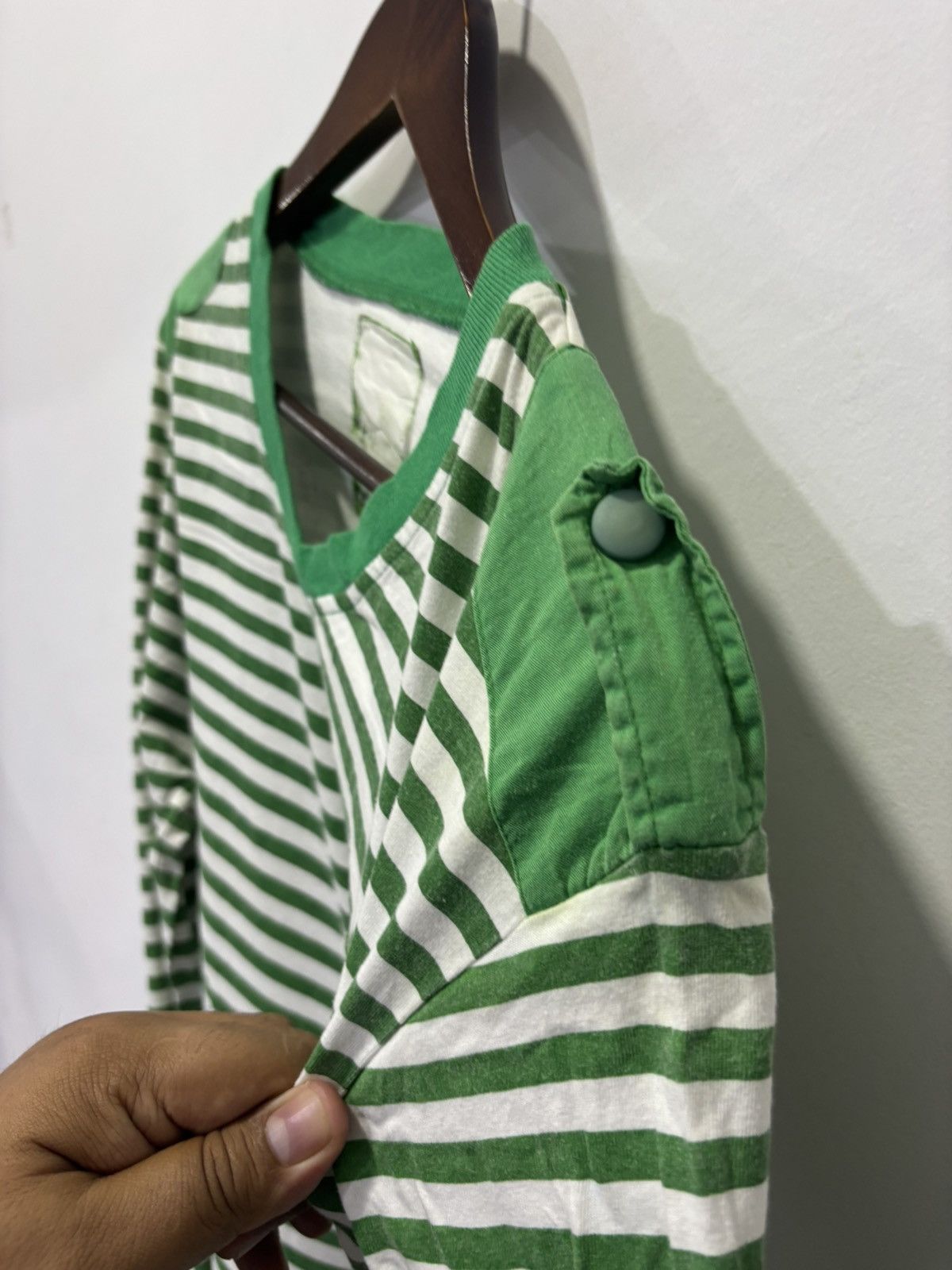 Devilock × Vintage Vintage Devilock Stripe Tshirt Size US L / EU 52-54 / 3 - 7 Thumbnail