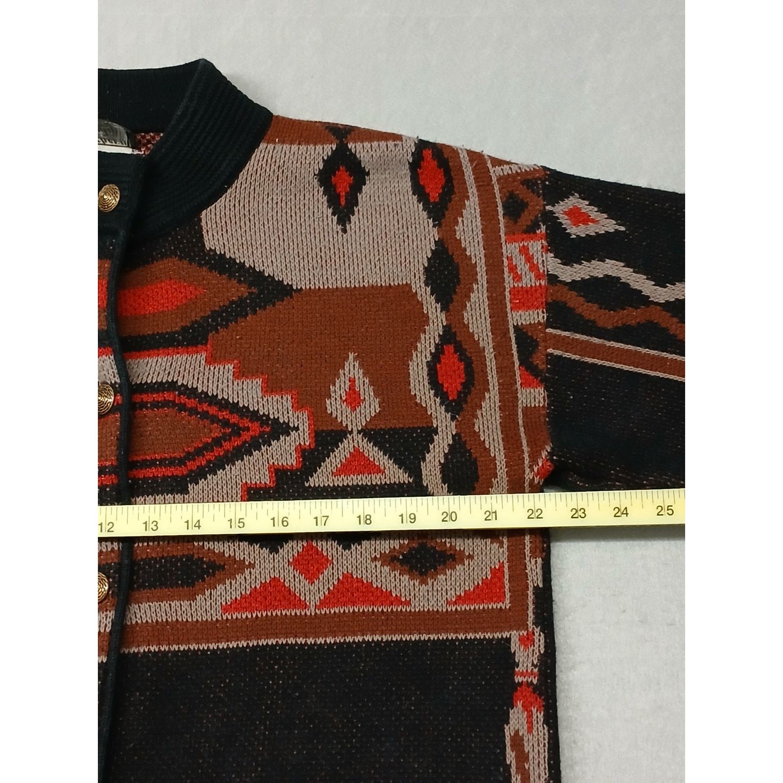Other Southern Lady (No Size) Aztec Southwestern Button Cardigan Size L / US 10 / IT 46 - 9 Thumbnail