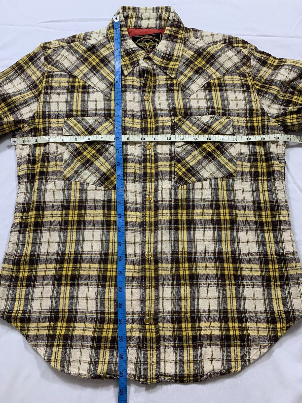 Yohji Yamamoto SICK JAPANESE SKULL FLIGHT BUTTON SHIRT IRON HEARTS STYLE Size US L / EU 52-54 / 3 - 10 Thumbnail
