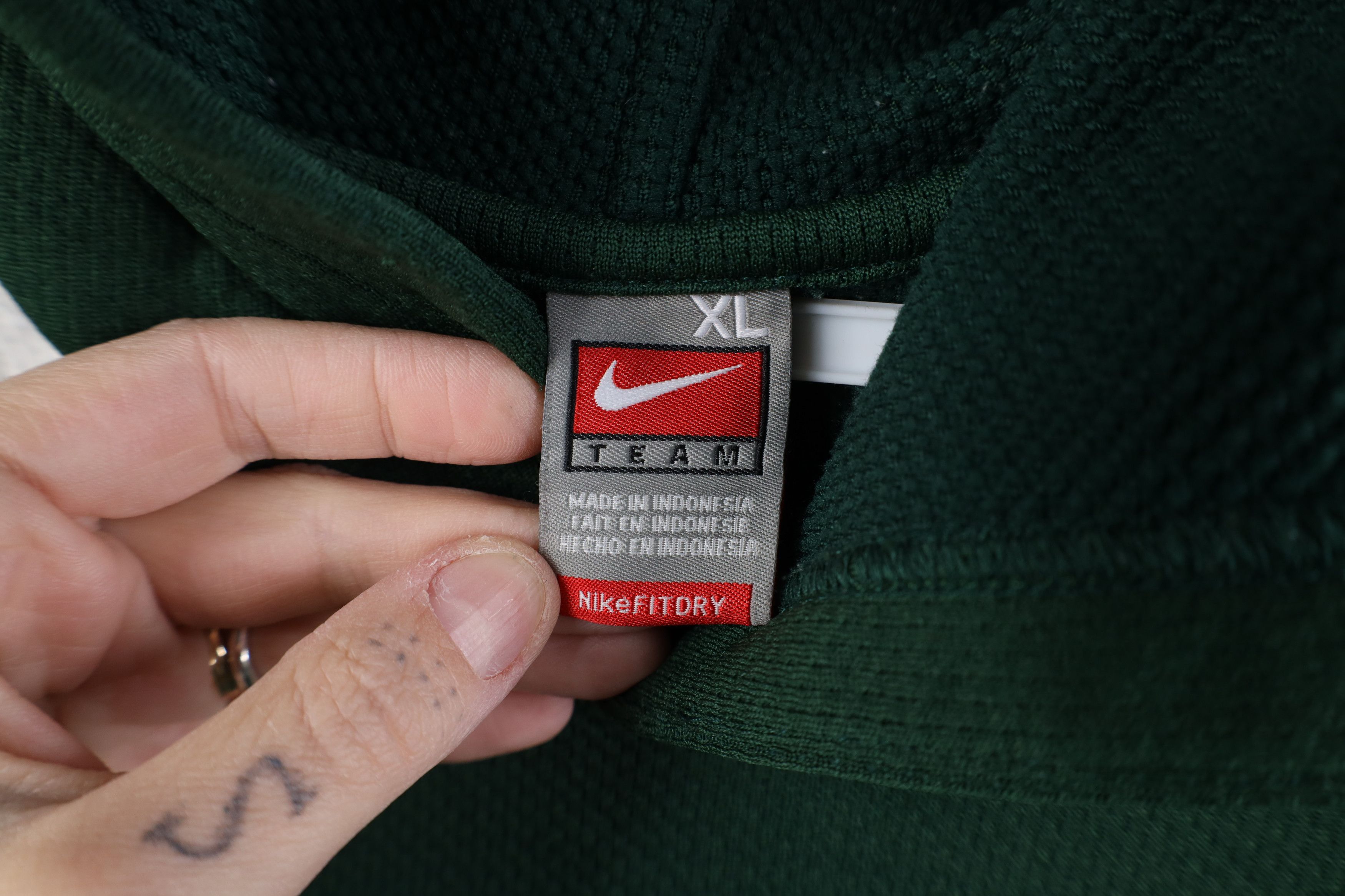 Nike Vintage Y2K Nike Swoosh Michigan State University Hoodie Size US XL / EU 56 / 4 - 10 Thumbnail