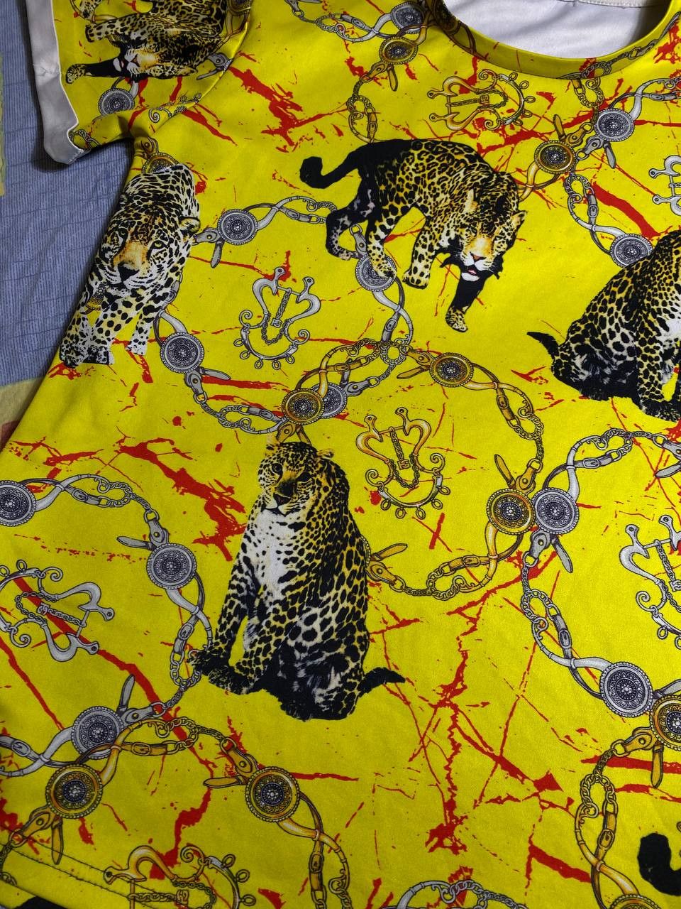 Japanese Brand Y2K Affliction Style All Over Print T Shirt Tee Tapout Japan Size US M / EU 48-50 / 2 - 4 Thumbnail