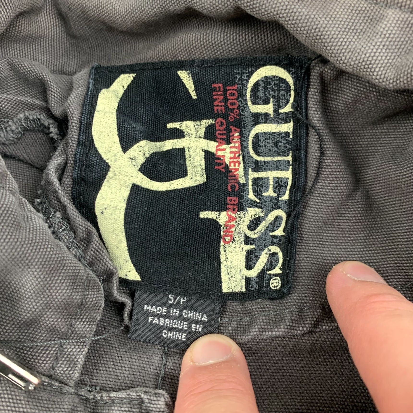 Guess GUESS Jacket Womens Small Brown Button Up Heavy Weight Pockets Zippers Collared Bomber Jacket Mens? Ladies? Size S / US 4 / IT 40 - 2 Thumbnail