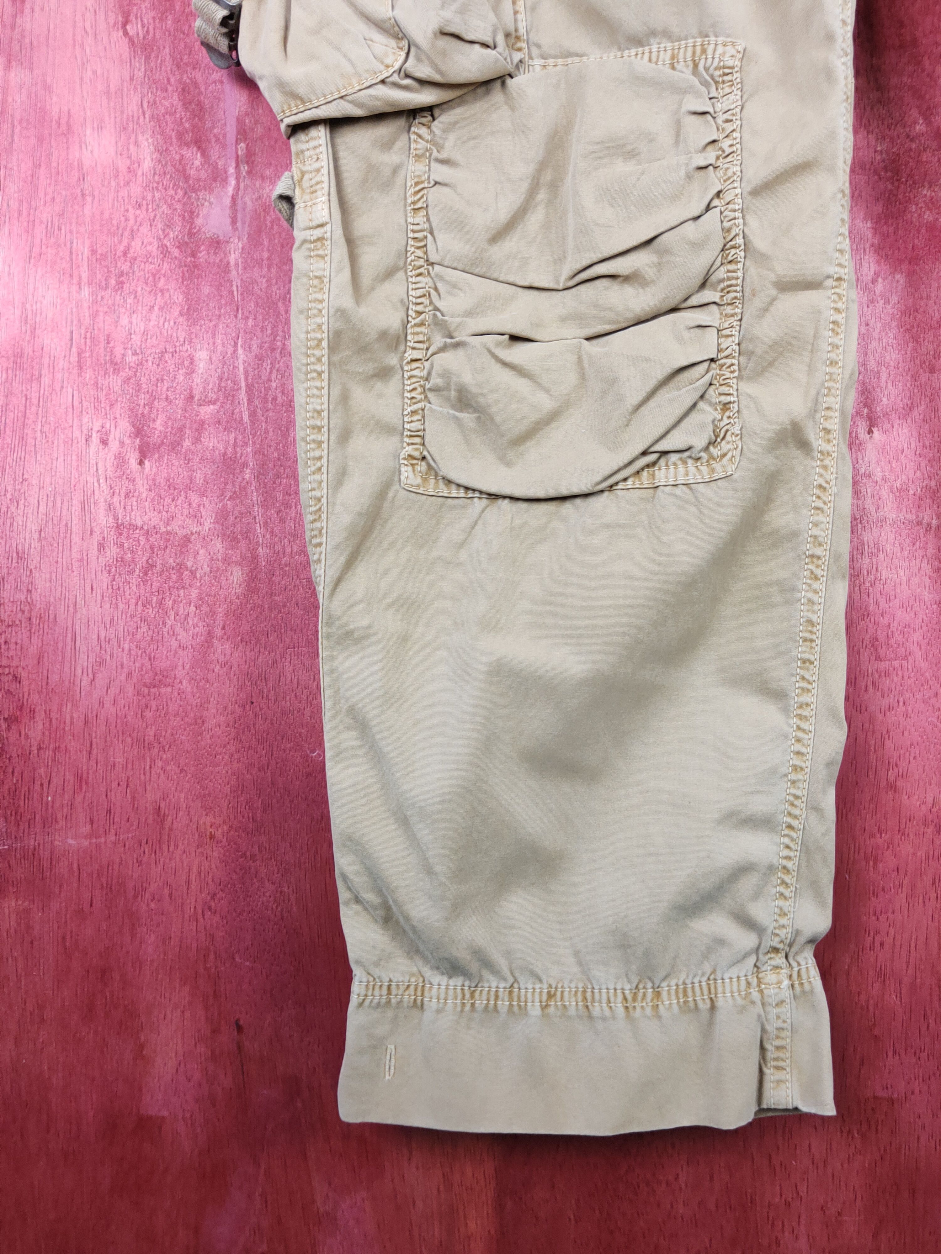 Polo Ralph Lauren Polo Ralph Lauren Brown Multipocket Cargo Pants #S1243 DLL Size US 36 / EU 52 - 4 Thumbnail