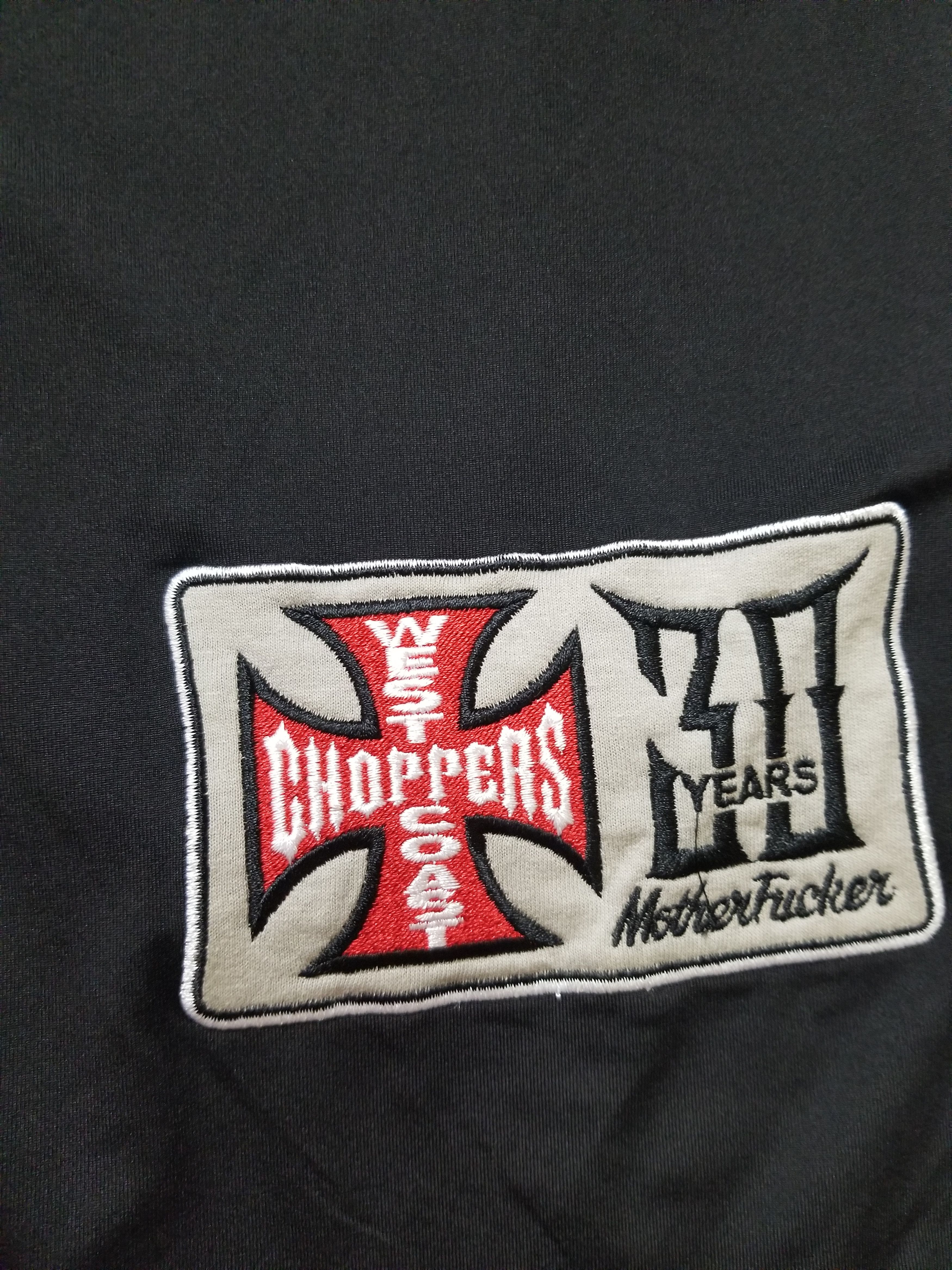 West Coast Choppers 30 Years Anniversary Limited Baseball Jersey Shirt Size US XXL / EU 58 / 5 - 11 Thumbnail