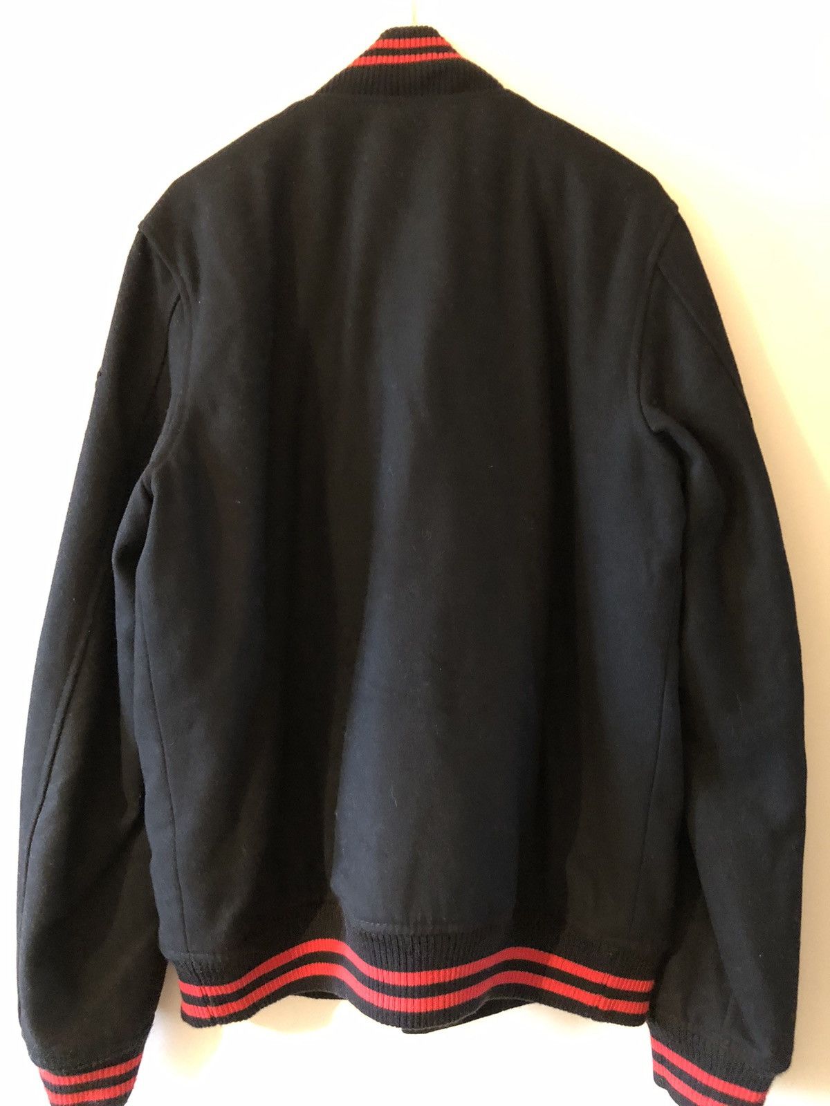 Nike Nike LBJ Destroyer Vivat Rex Varsity Bomber Jacket Size US M / EU 48-50 / 2 - 2 Thumbnail
