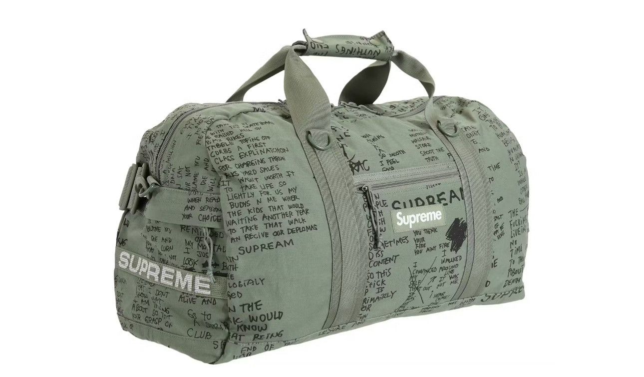 Supreme Supreme Field Duffle Bag 'Olive Gonz' Size ONE SIZE - 2 Thumbnail