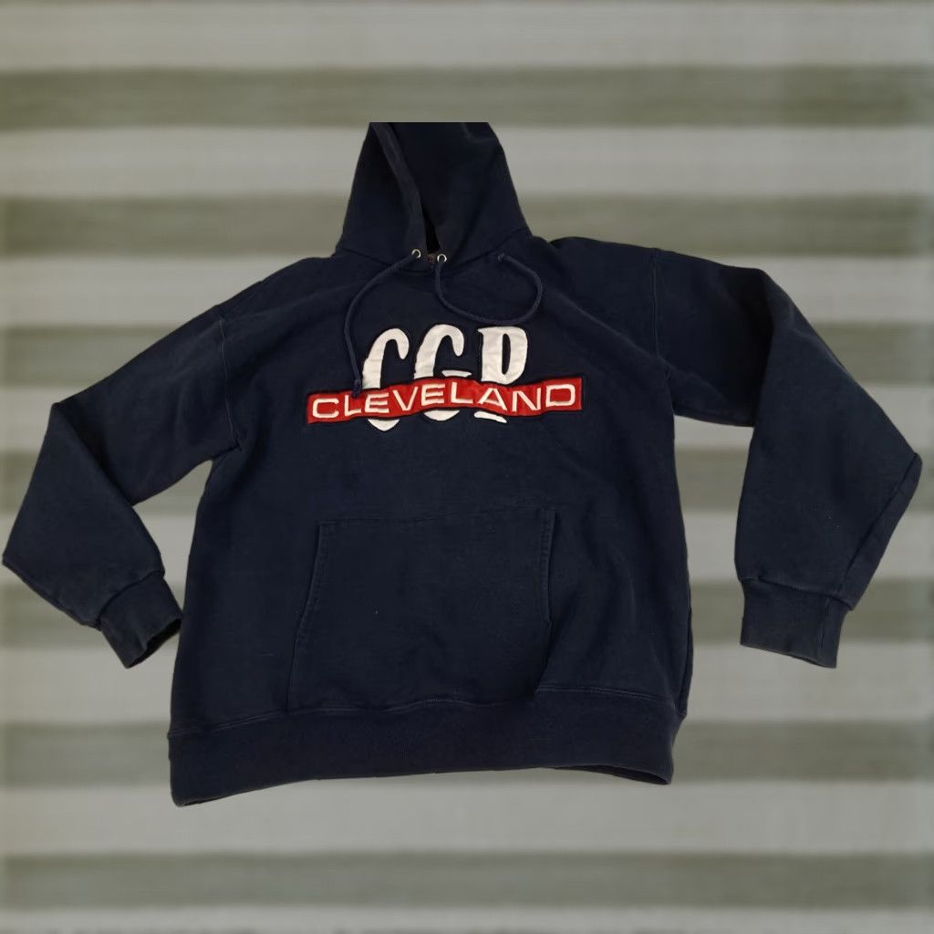 Nutmeg VINTAGE Nutmeg Sweatshirt Hooded City United States Cotton Blue M Regular Adults Men Womens? Size US M / EU 48-50 / 2 - 1 Thumbnail
