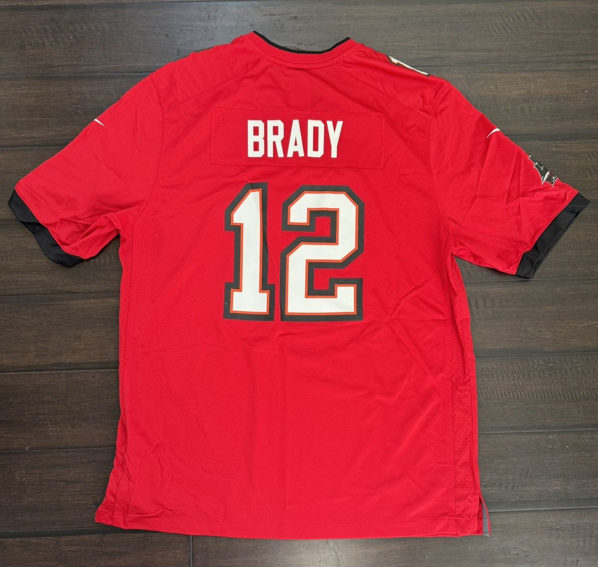 NFL Nike Tampa Bay Buccaneers Red Jersey On-Field newest Brady 12 Shirt For Men Size XL