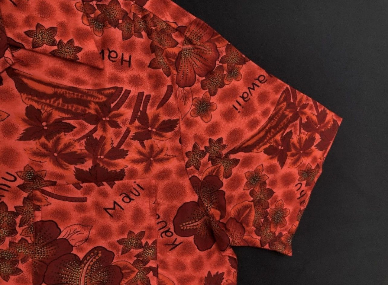 Vintage RARE! Vintage 1960s Royal Hawaiian shirt Aloha Wear Size US XL / EU 56 / 4 - 9 Thumbnail