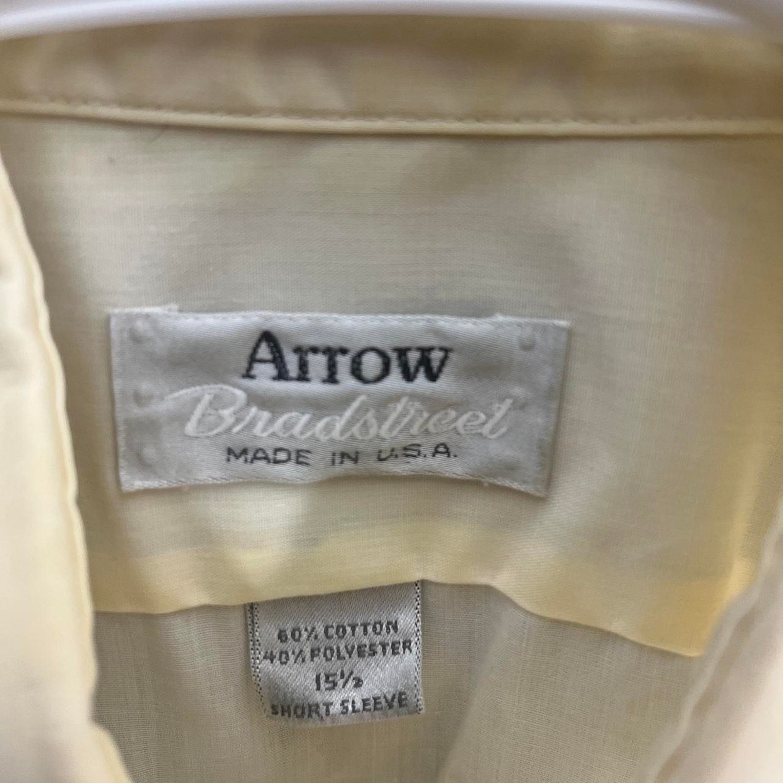 Arrow Vintage white button up shirt Size US L / EU 52-54 / 3 - 2 Thumbnail