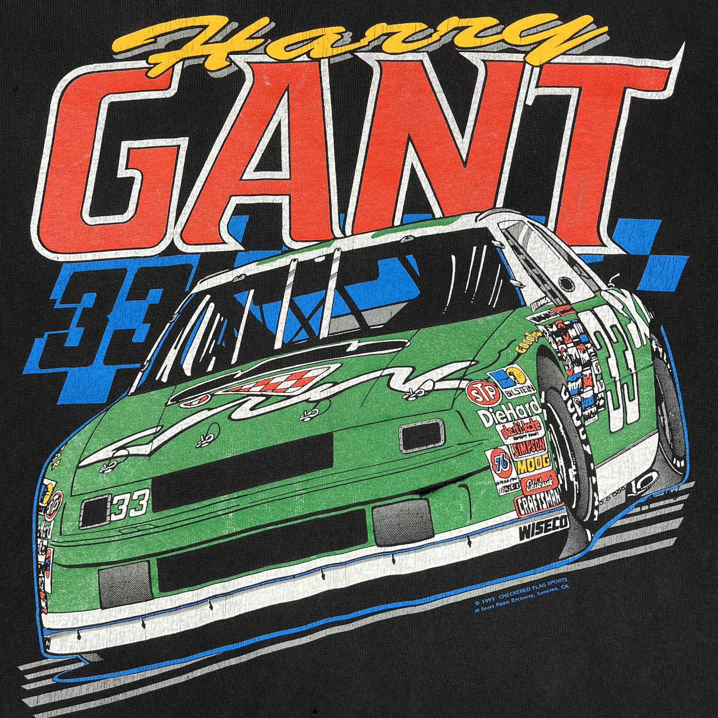 NASCAR Vintage Harry Gant NASCAR Racing T Shirt 1993 Size US L / EU 52-54 / 3 - 6 Thumbnail