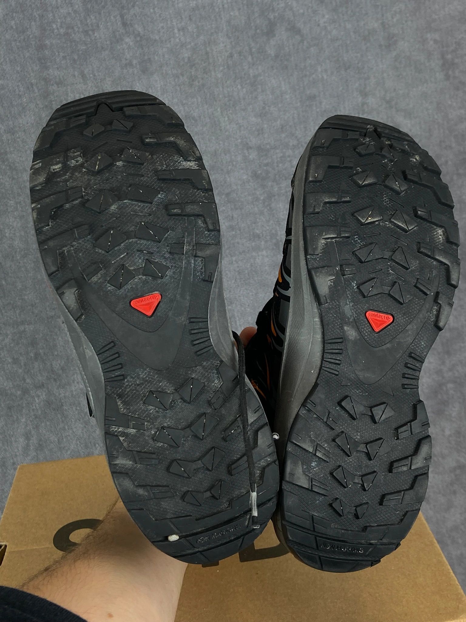 Salomon Salomon Black Orange Trekking Boots Size 36 Size US 5 / EU 37 - 6 Thumbnail