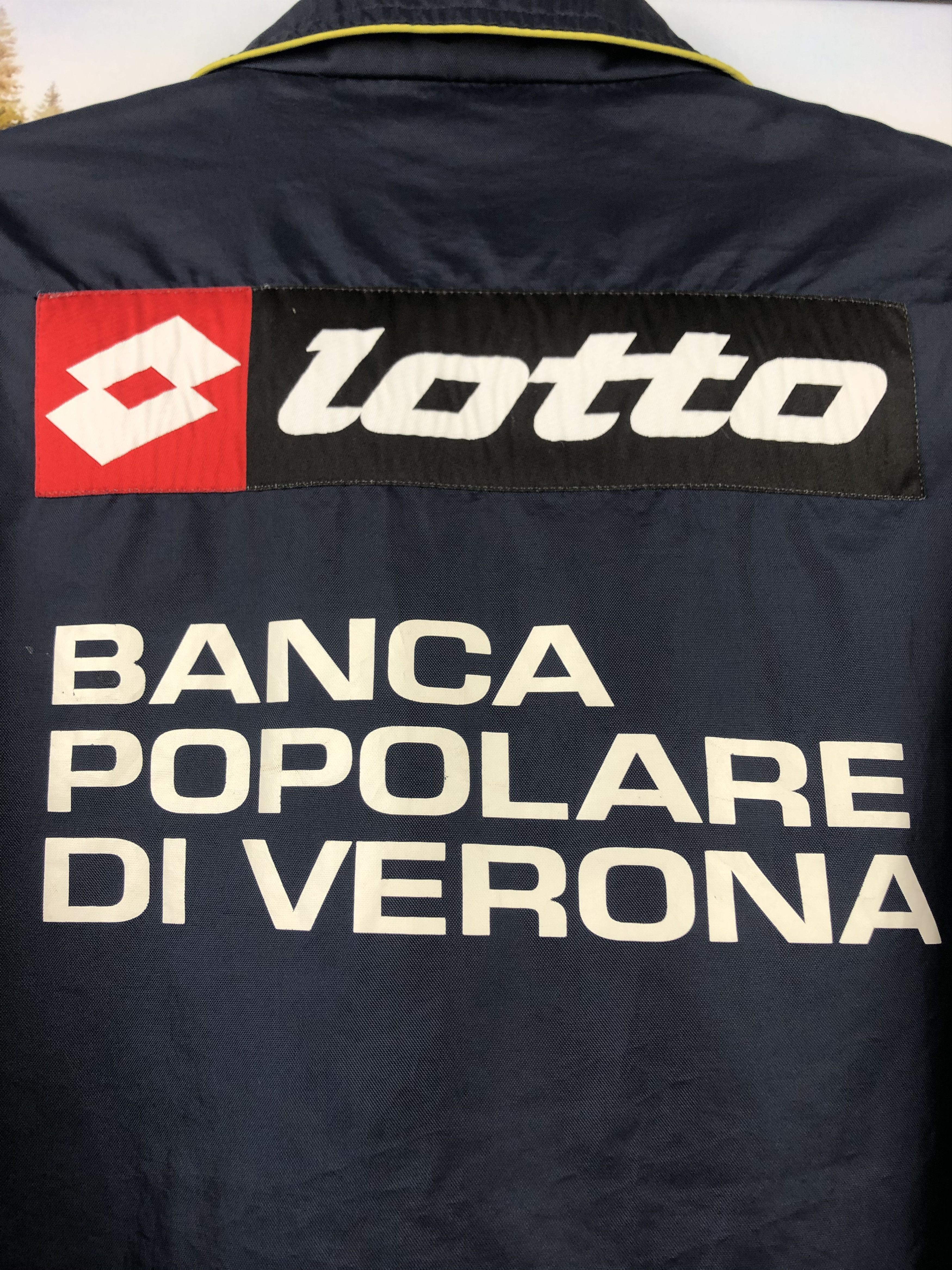 Vintage Vintage Lotto Chievo Verona Jacket Football Soccer Track Top Size US S / EU 44-46 / 1 - 19 Thumbnail